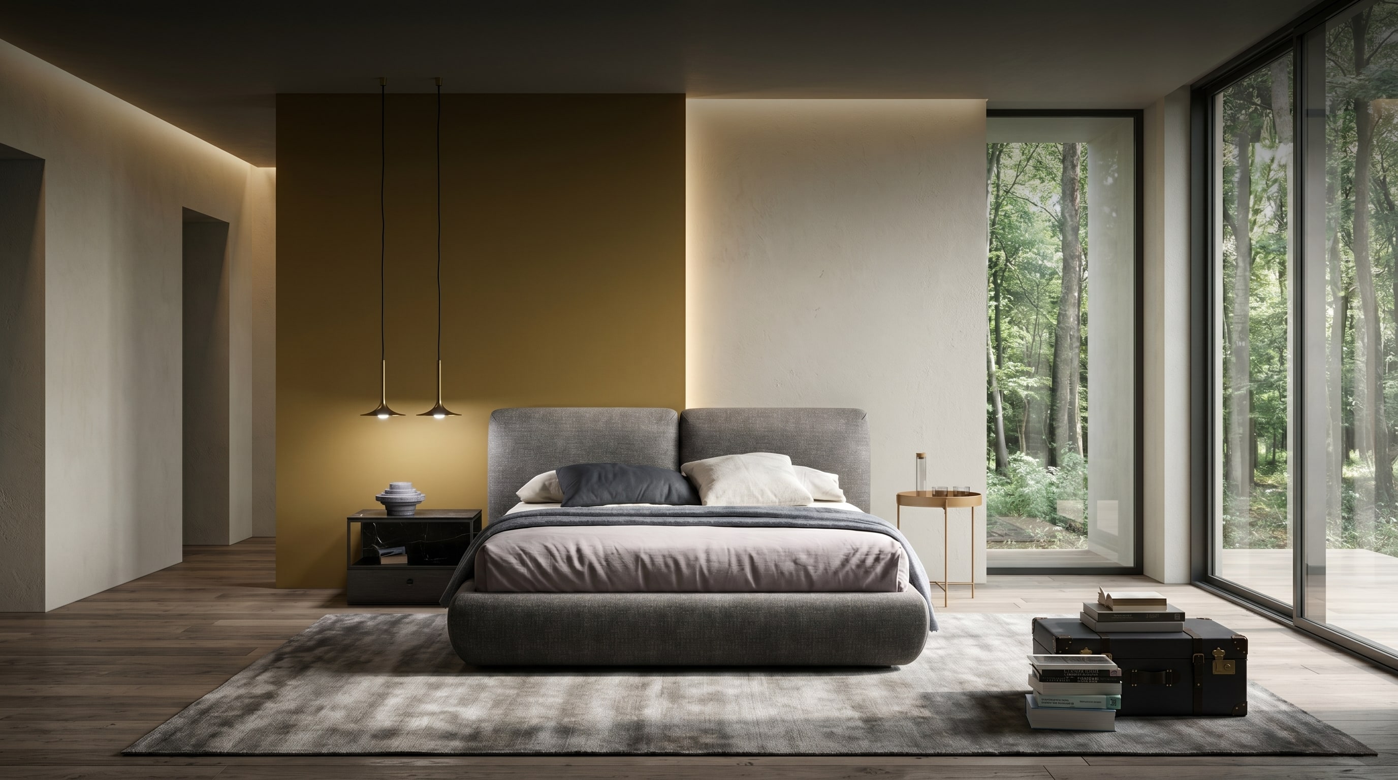 Idee per la parete dietro al letto: i 6 segreti per più profondità