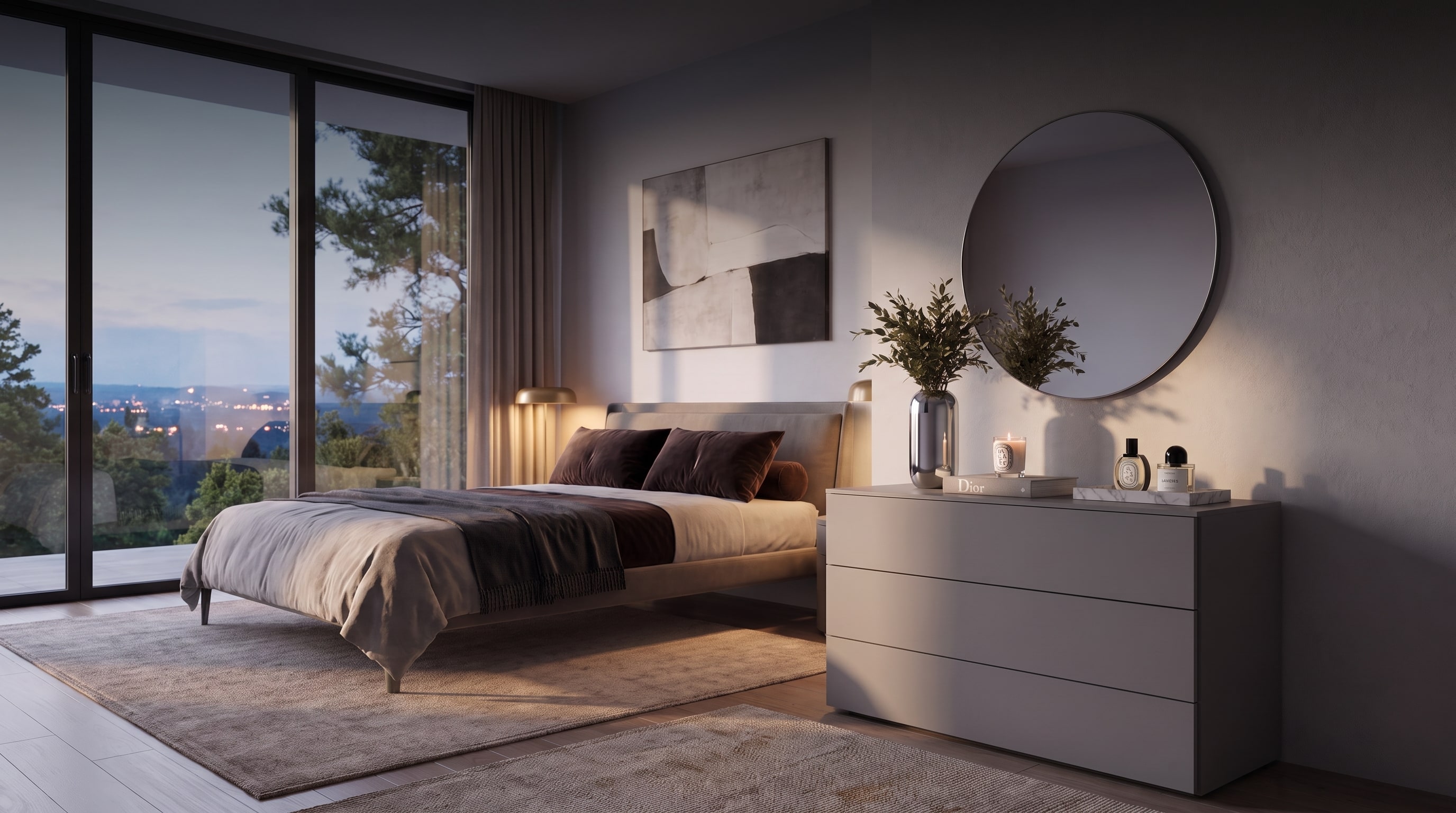 Stauraum Ideen Schlafzimmer: Fugenlose Design-Kommoden für optische Ruhe Stauraum Ideen Schlafzimmer: Fugenlose Design-Kommoden für optische Ruhe