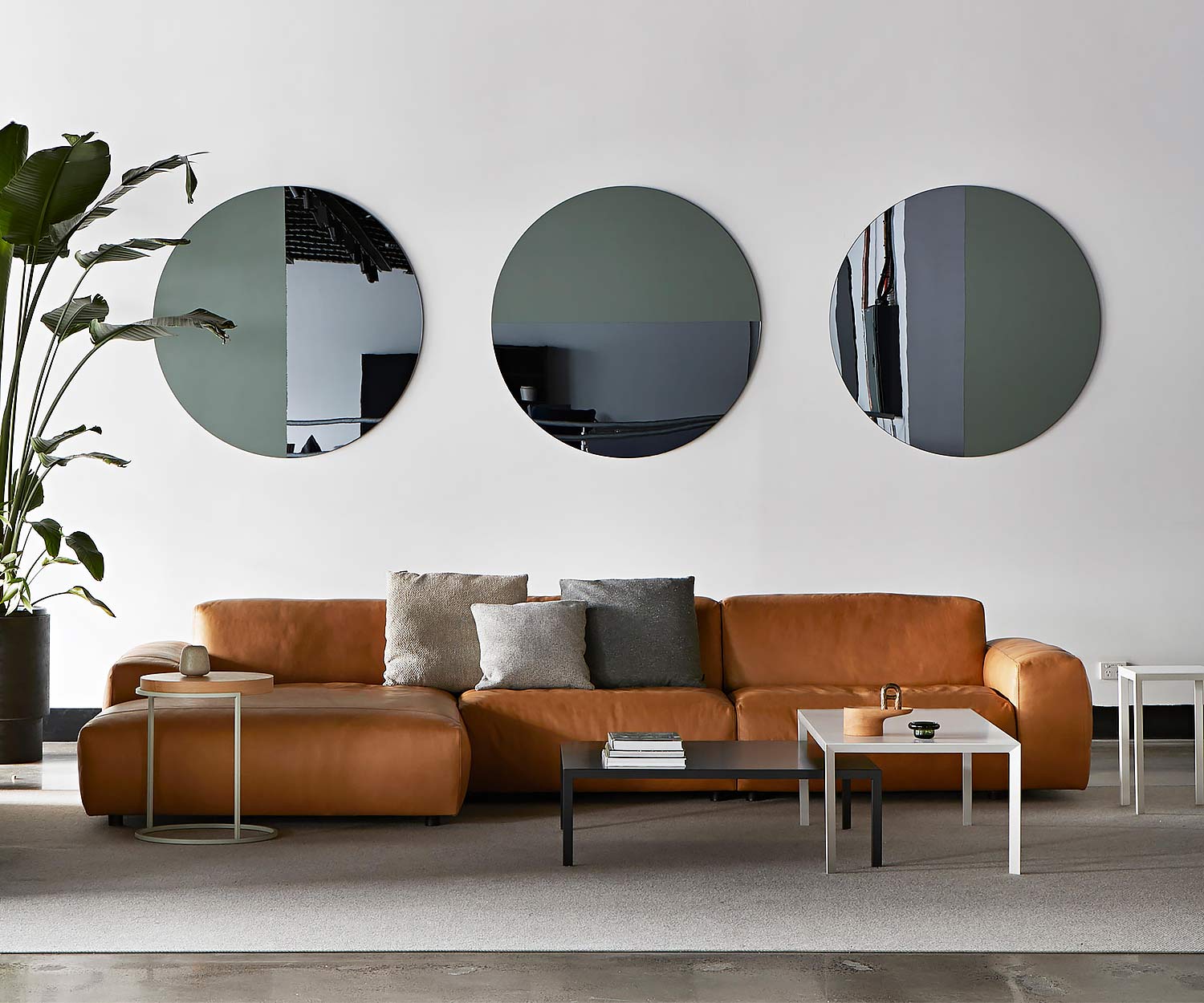 Prostoria Cloud Leather Divina Cognac Chaise Lounge sinistra Prostoria Cloud Leather Divina Cognac Chaise Lounge sinistra