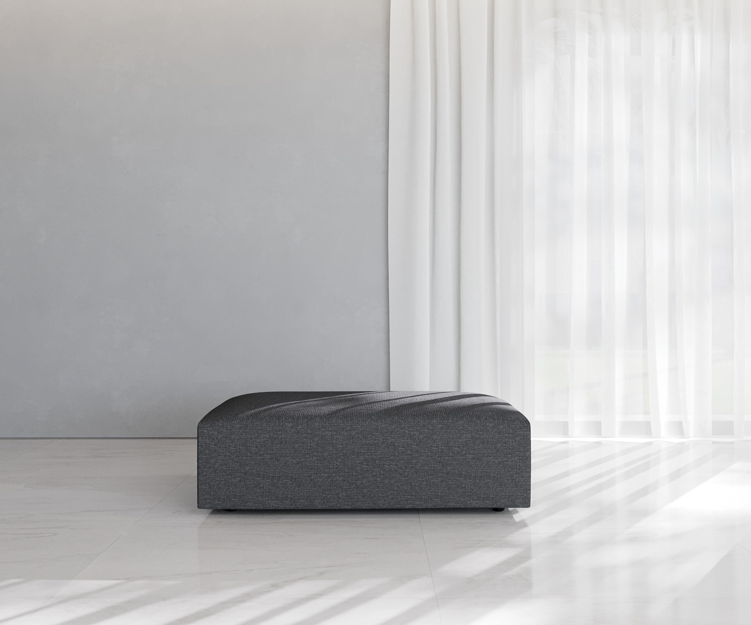 Prostoria Match Design sgabello grigio medio per divano divano soggiorno mobili esclusivi moderni di alta qualità confortevole laterale
