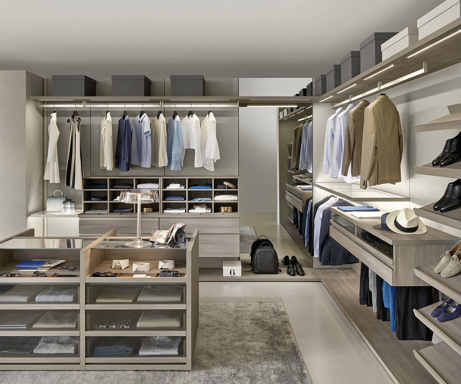 Cabina armadio di design Livitalia Panorama Cabina armadio di design Livitalia Panorama