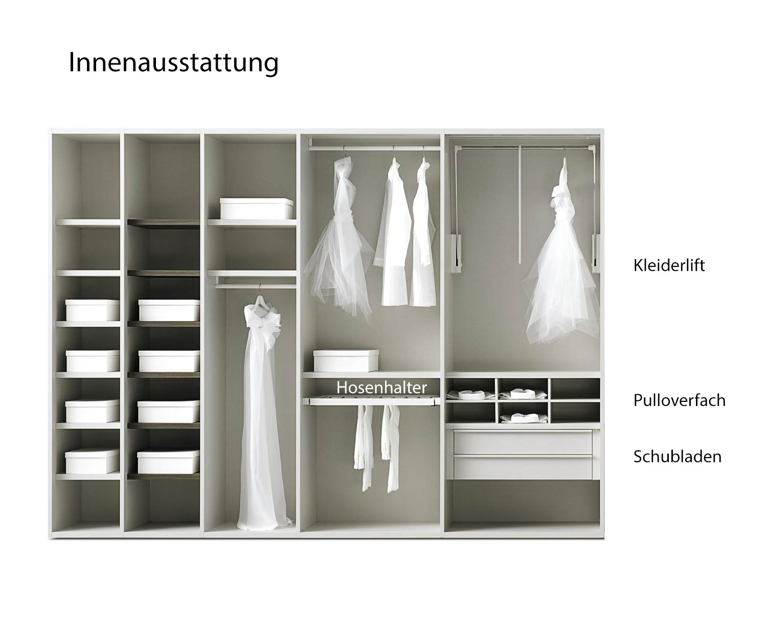 Livitalia Armadio di design Liscia allestimenti interni Livitalia Armadio di design Liscia allestimenti interni