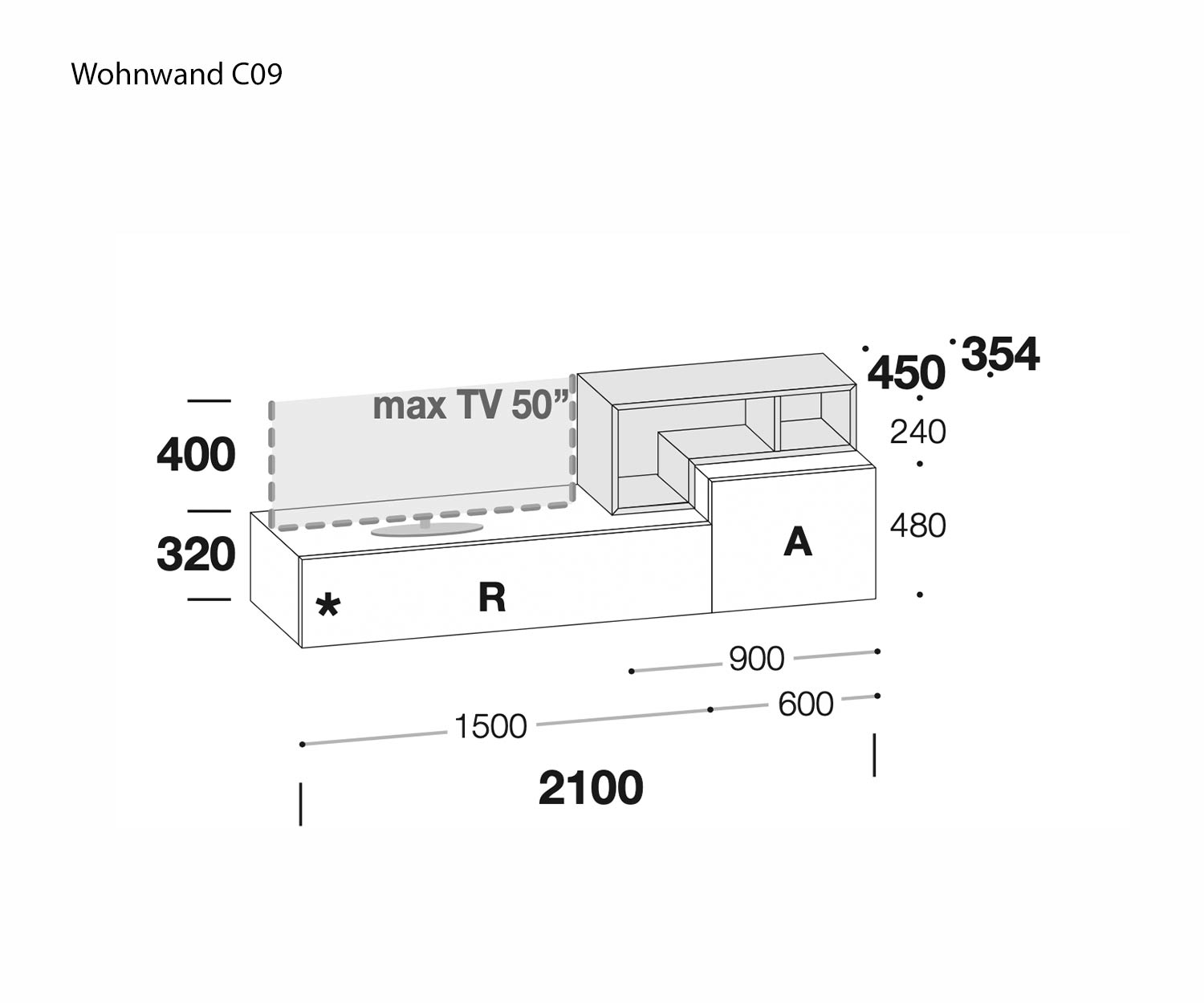 Livitalia Pensile C09 Schizzo Dimensioni Dimensioni Dimensioni Livitalia Pensile C09 Schizzo Dimensioni Dimensioni Dimensioni