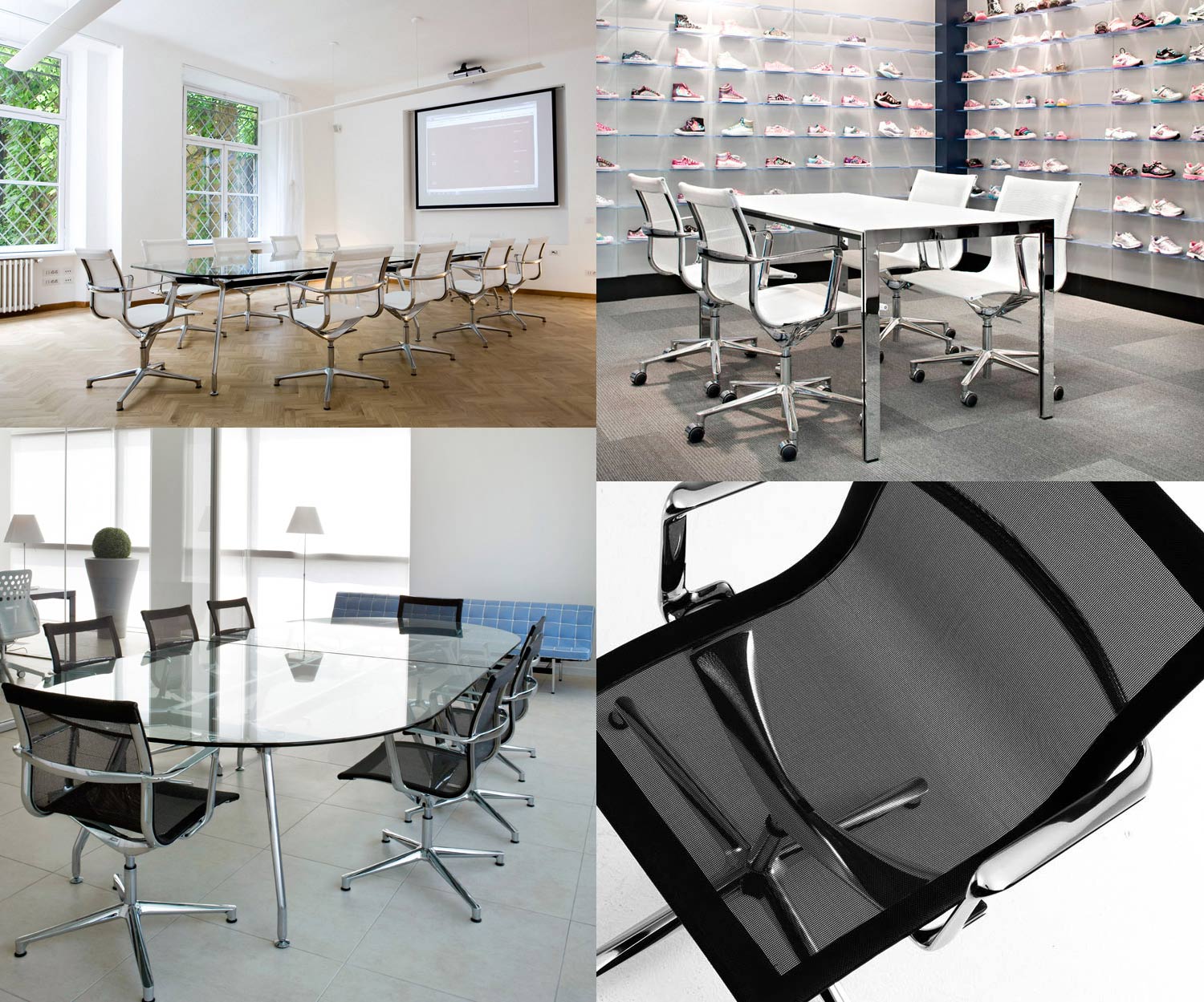 Sedia ergonomica di design per ufficio ICF Una Chair Management