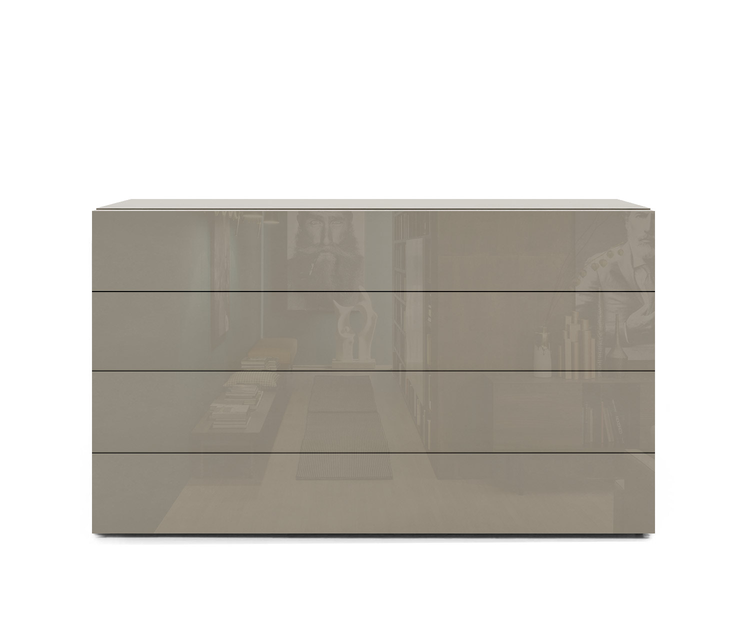 Novamobili Cassettiera Easy 4 posti B108 sabbia433 Novamobili Cassettiera Easy 4 posti B108 sabbia433
