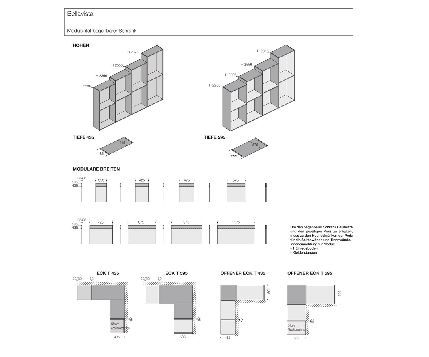 Livitalia Sistema spogliatoio Bellavista Design Dimensioni Schizzo Misure Livitalia Sistema spogliatoio Bellavista Design Dimensioni Schizzo Misure
