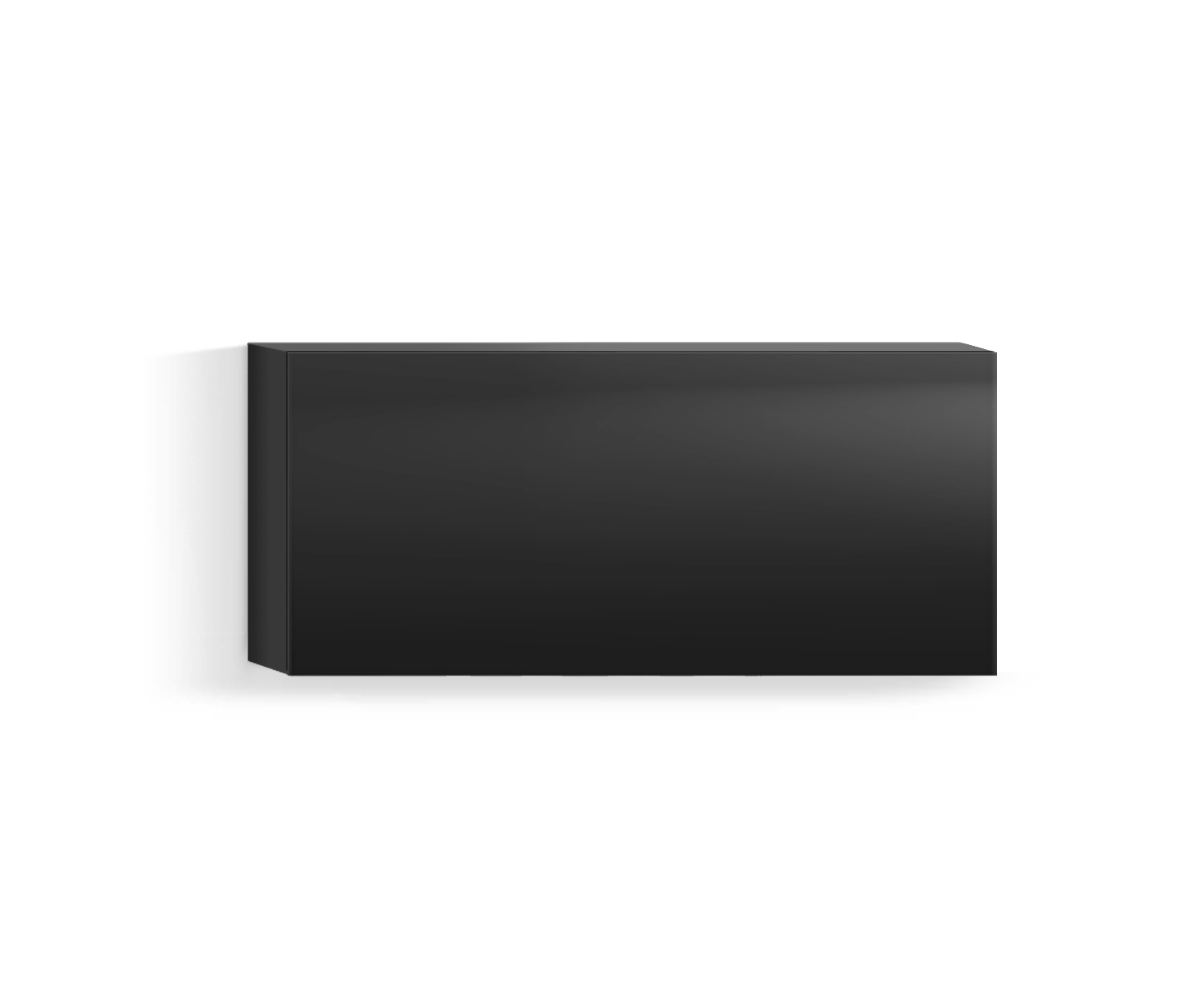Parete attrezzata di design per soggiorno Orizzontale H42 L90 fondo nero318 Parete attrezzata di design per soggiorno Orizzontale H42 L90 fondo nero318