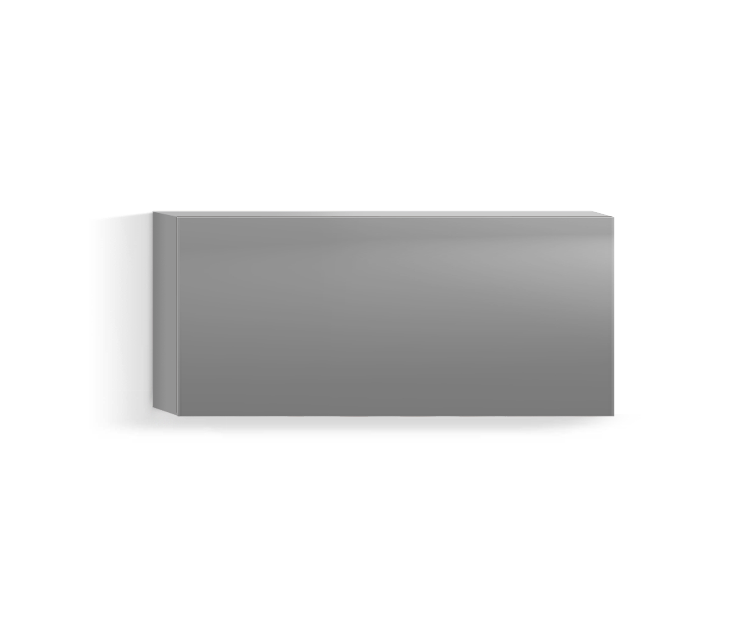 Parete attrezzata di design per soggiorno orizzontale H42 L90 top grigio chiaro330 Parete attrezzata di design per soggiorno orizzontale H42 L90 top grigio chiaro330