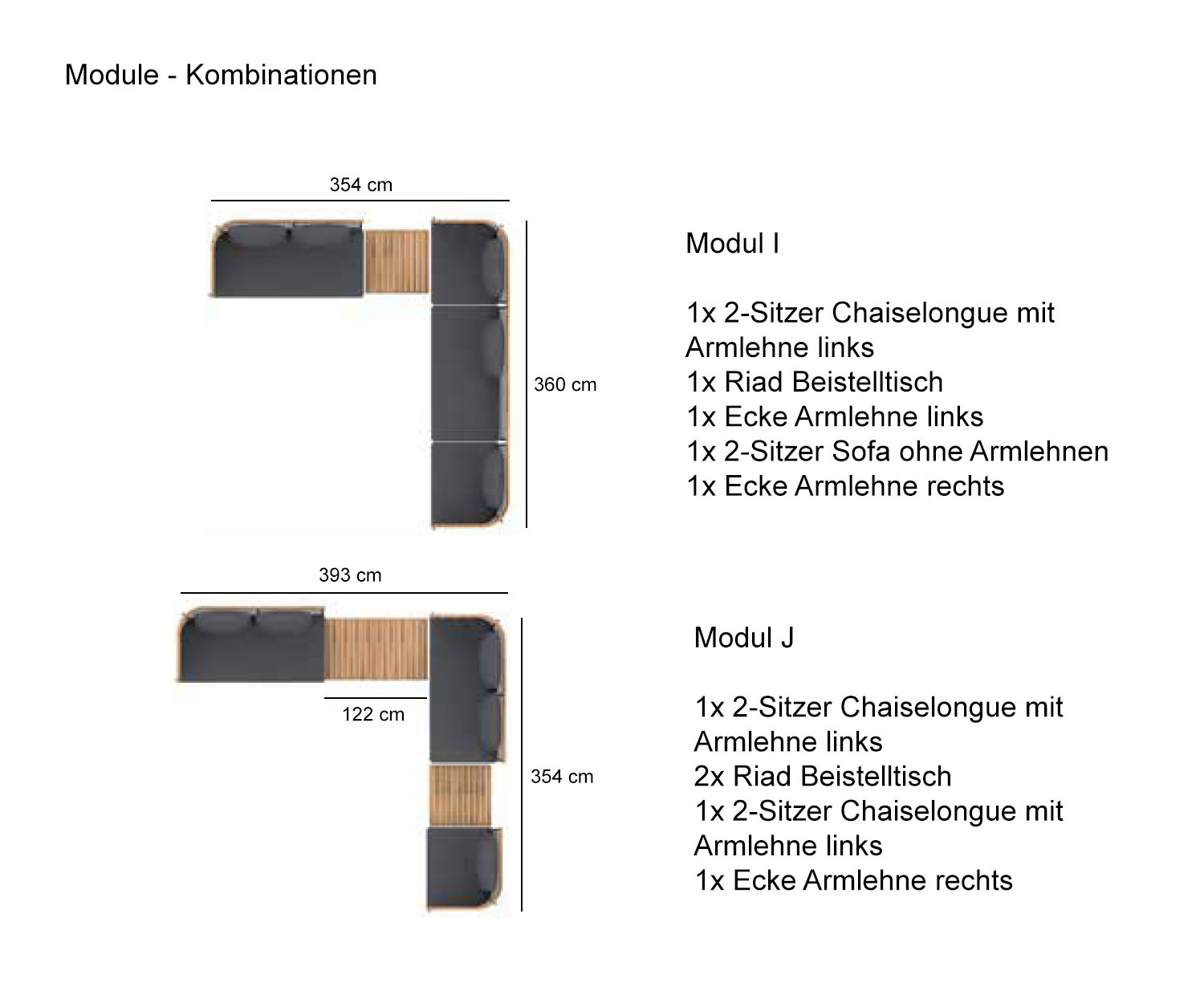 Oasiq Collezione di giardini Riad con design in combinazione Oasiq Collezione di giardini Riad con design in combinazione