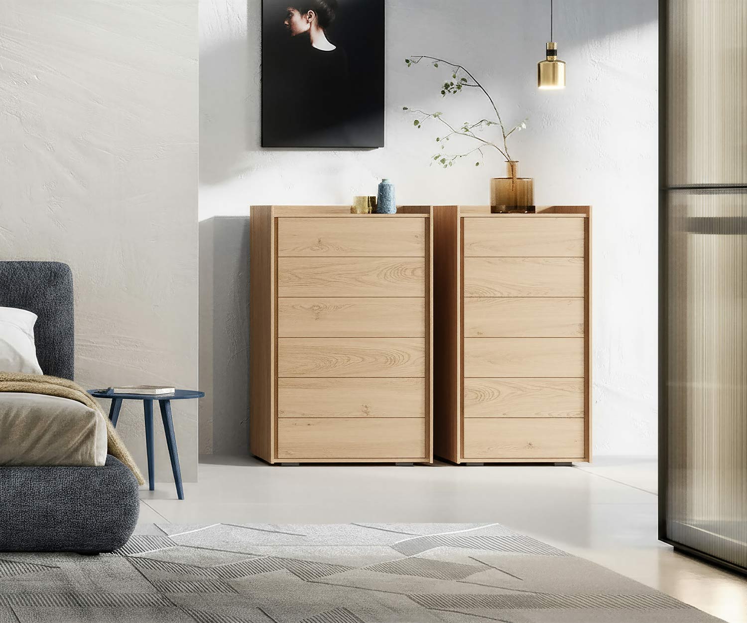 Cassettiera alta Sly di Novamobili Cassettiera alta Sly di Novamobili