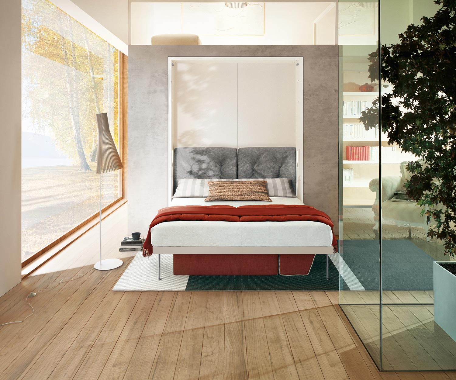 Modern Clei Penelope 2 Armadio letto 160x200 cm Modern Clei Penelope 2 Armadio letto 160x200 cm