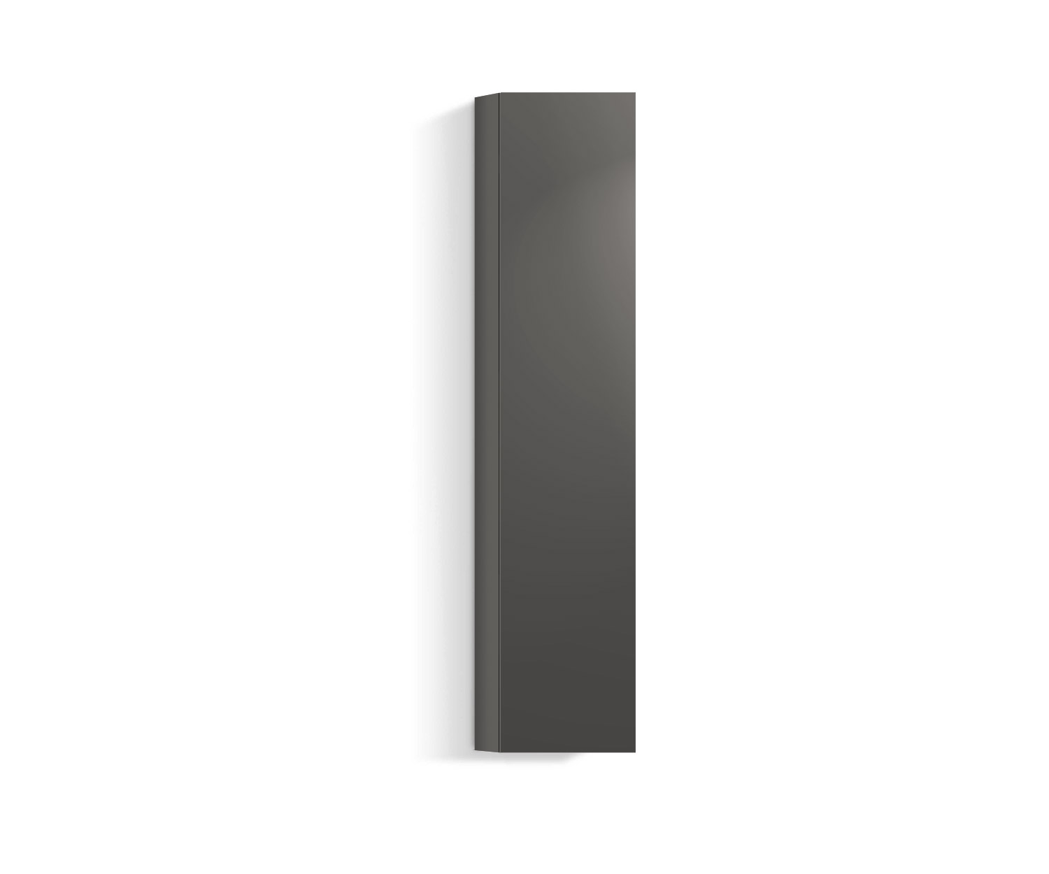 Parete attrezzata di design per il soggiorno Vertical H160 W30 quarz310 Parete attrezzata di design per il soggiorno Vertical H160 W30 quarz310