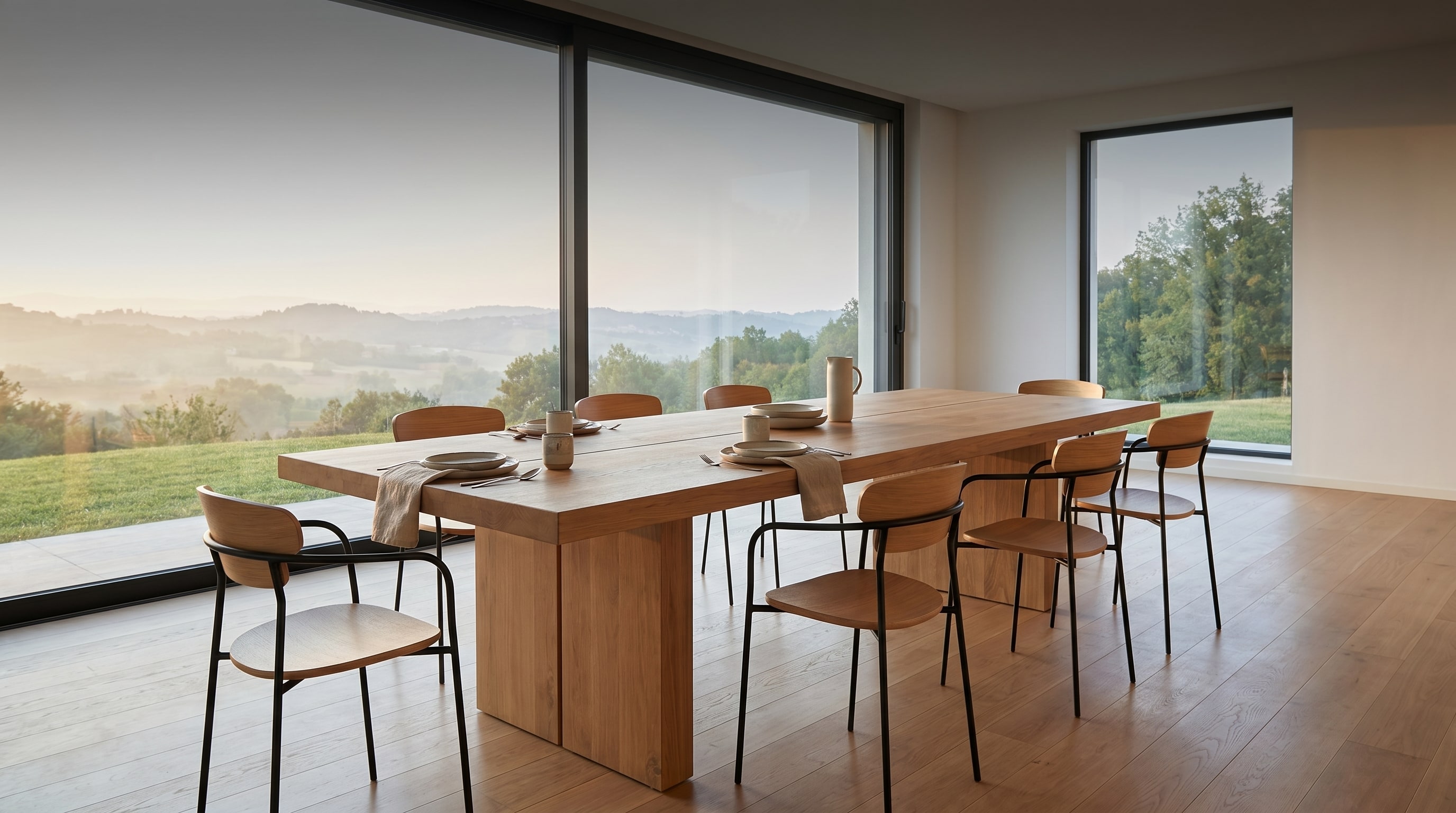 Spazio Tavolo Pranzo: La regola dei 60cm che i designer non ti dicono