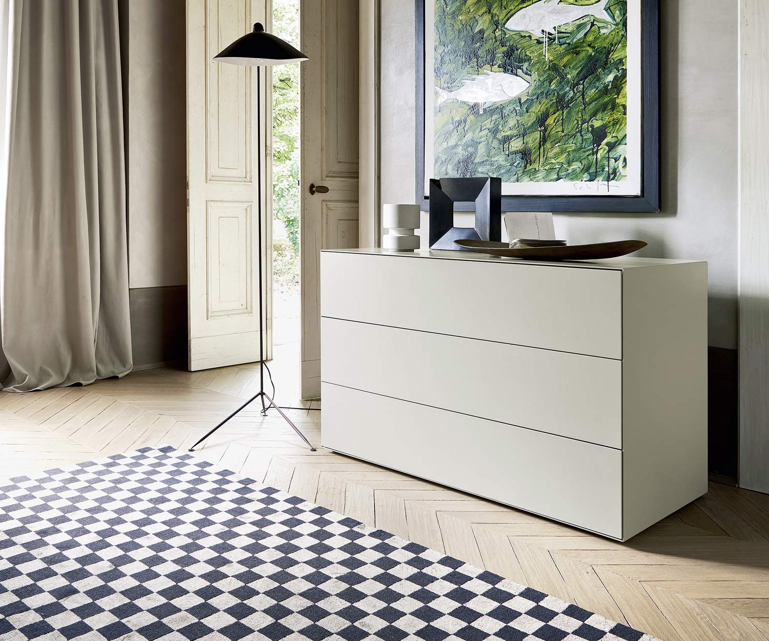 Exclusive Livitalia Ecletto Design Cassettiera Bianco Opaco Exclusive Livitalia Ecletto Design Cassettiera Bianco Opaco