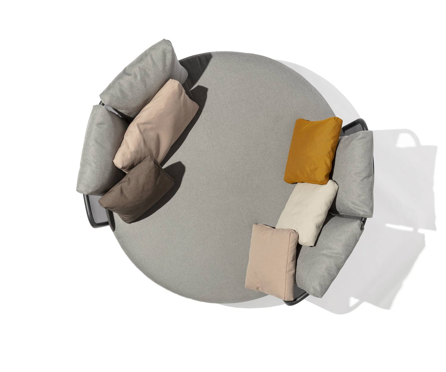 Daybed Baza Round Design da Todus braccioli regolabili Daybed Baza Round Design da Todus braccioli regolabili