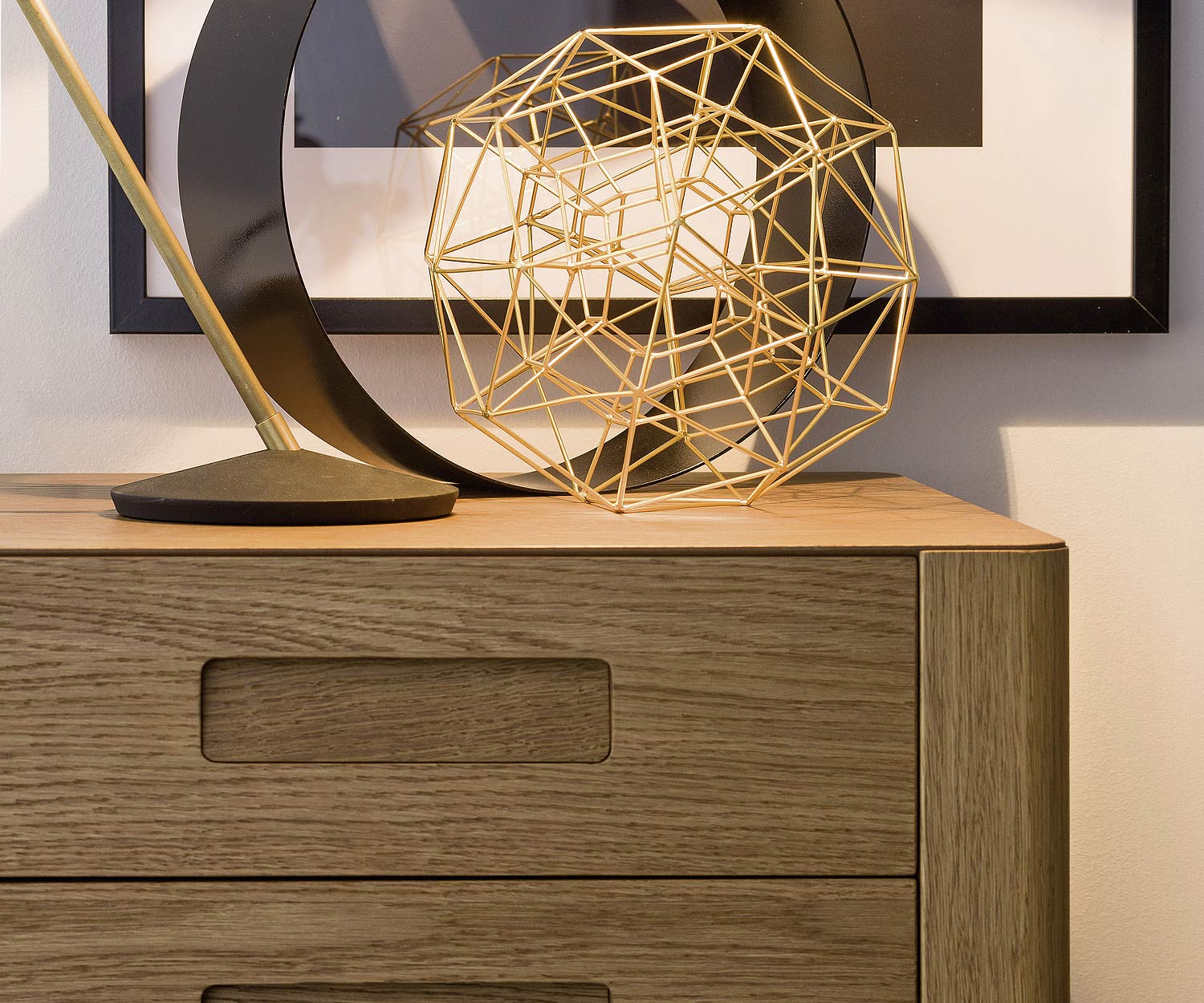 Novamobili Cassettiera Giotto 3 cassetti rovere chiaro miele Novamobili Cassettiera Giotto 3 cassetti rovere chiaro miele