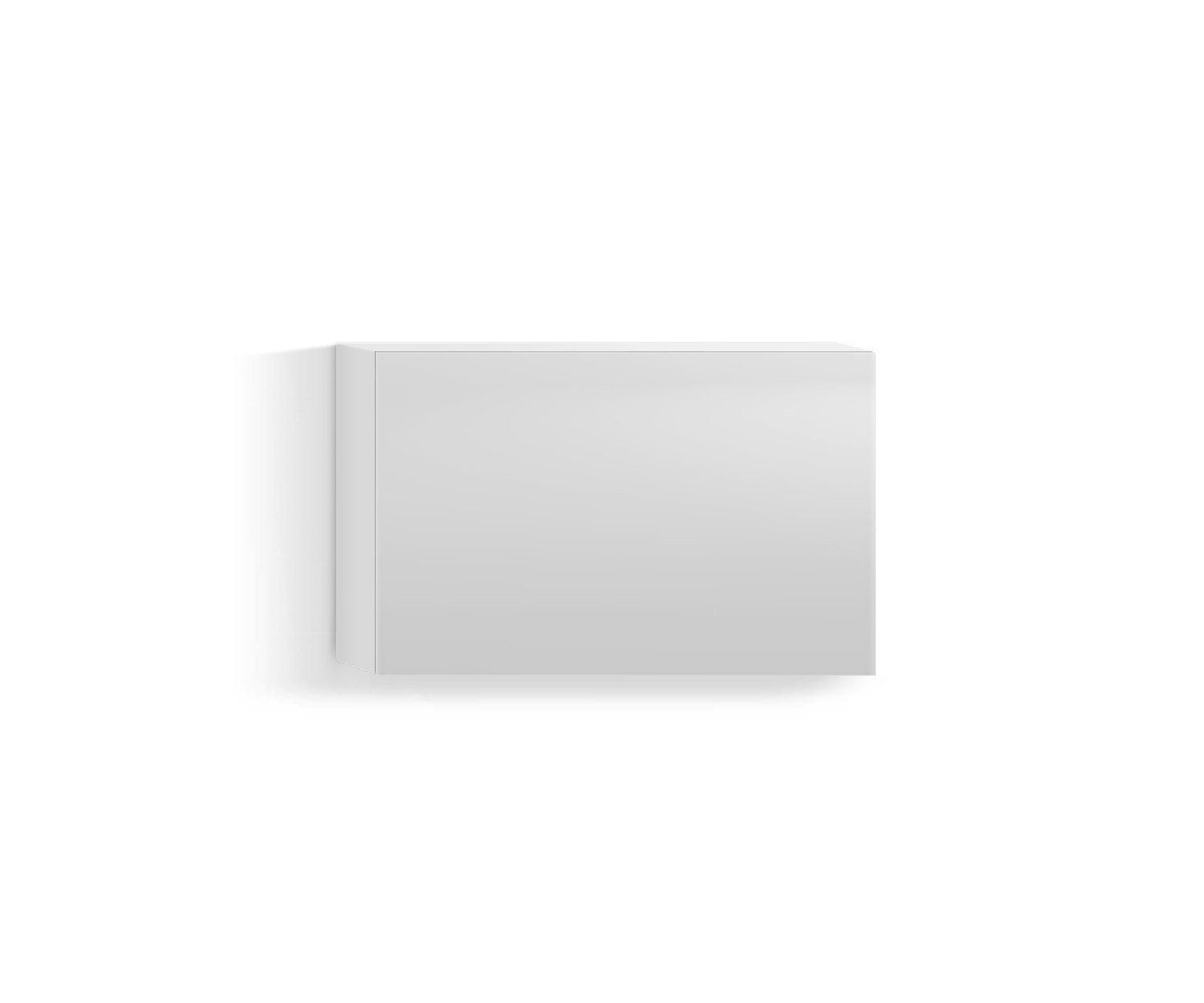 Parete attrezzata di design per soggiorno Orizzontale H42 L60 top bianco300 Parete attrezzata di design per soggiorno Orizzontale H42 L60 top bianco300