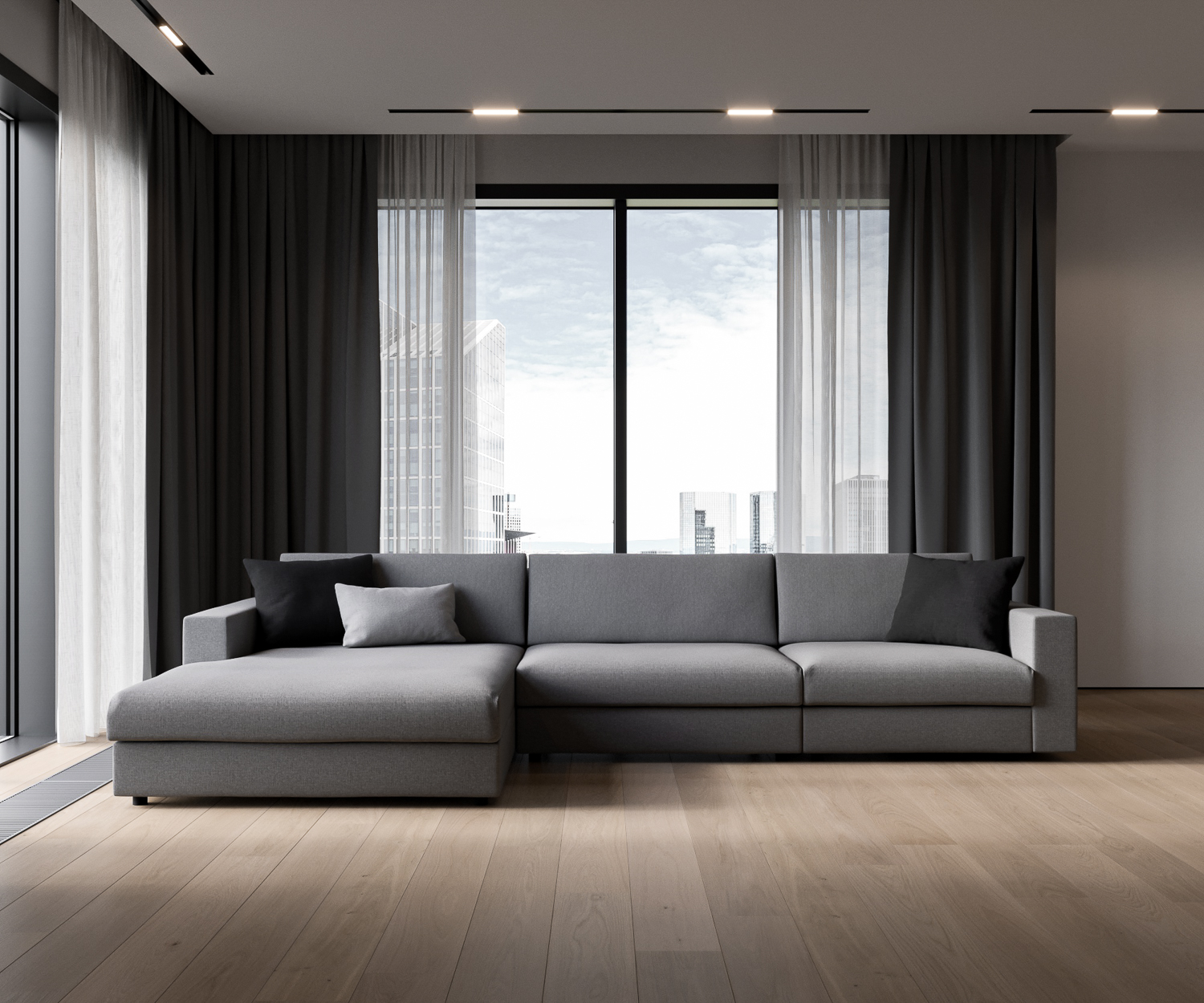 Chaise lounge classica a 3 posti a sinistra Tundra 10 Chaise lounge classica a 3 posti a sinistra Tundra 10