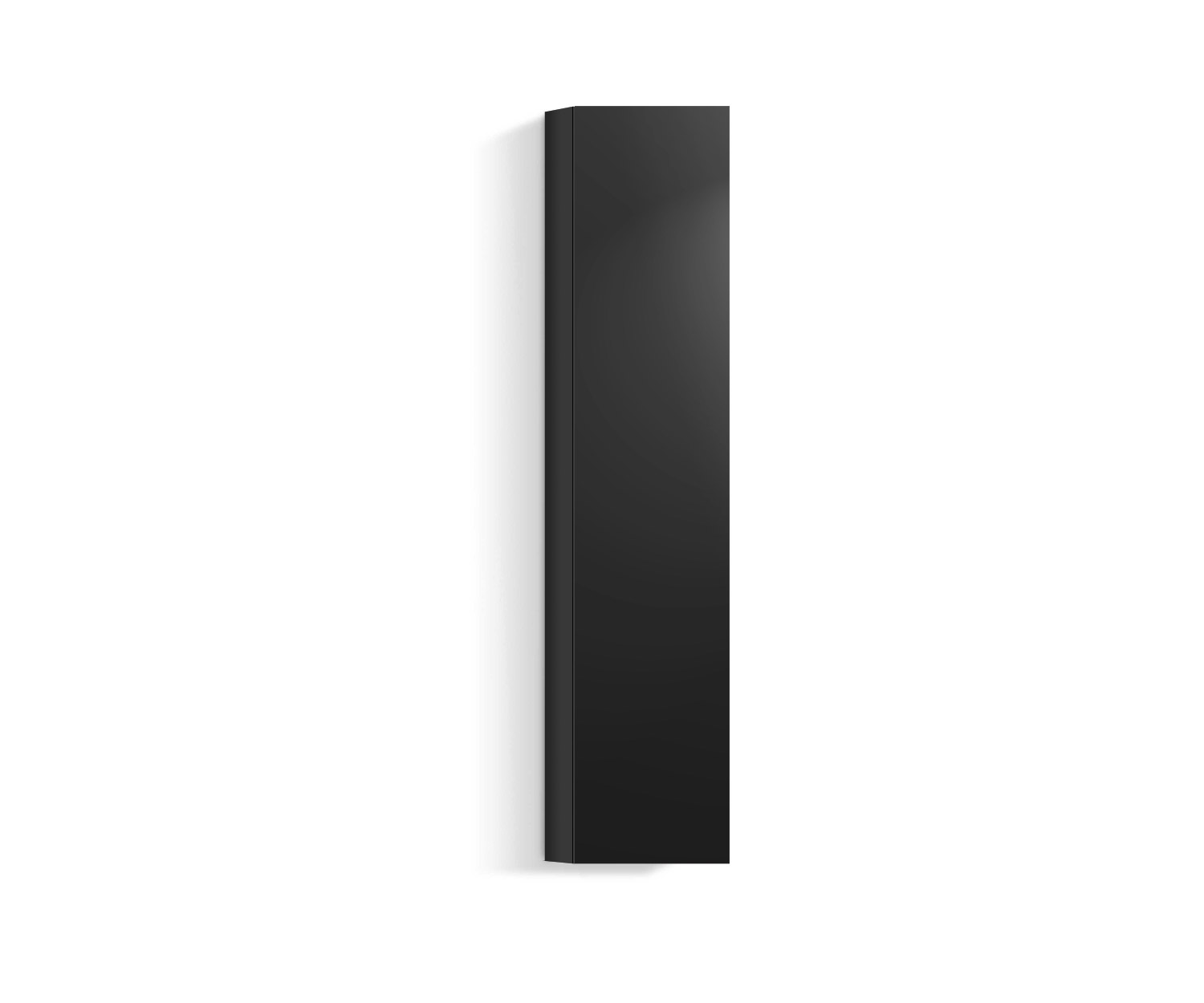 Parete attrezzata di design verticale H160 L30 nero318 Parete attrezzata di design verticale H160 L30 nero318
