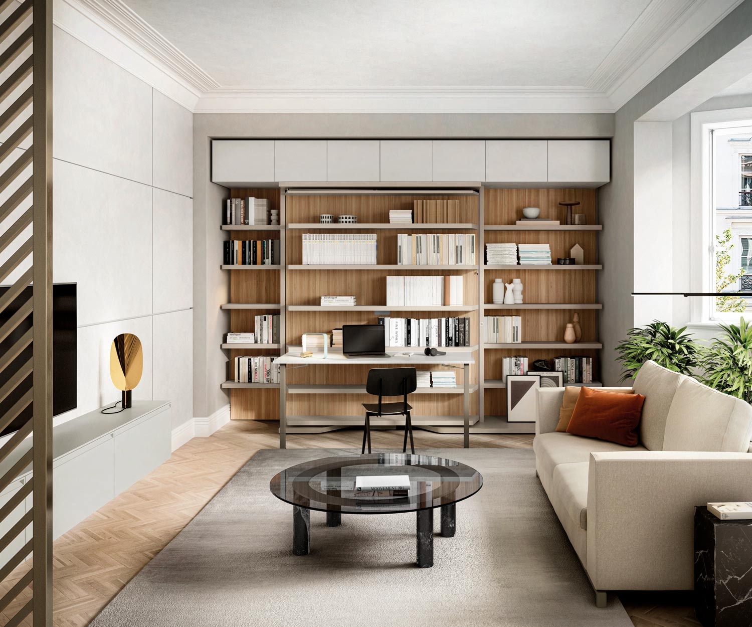 Letto guardaroba per bambini e anziani con scrivania Letto guardaroba per bambini e anziani con scrivania