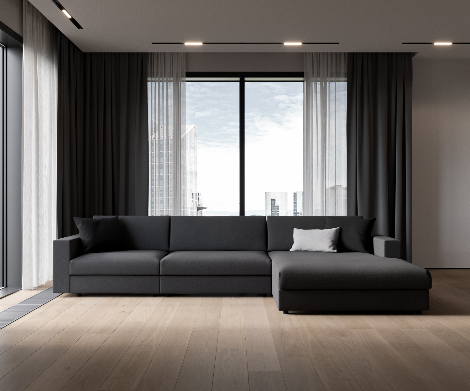 Chaise lounge classica a 3 posti a destra Tundra 11 Chaise lounge classica a 3 posti a destra Tundra 11