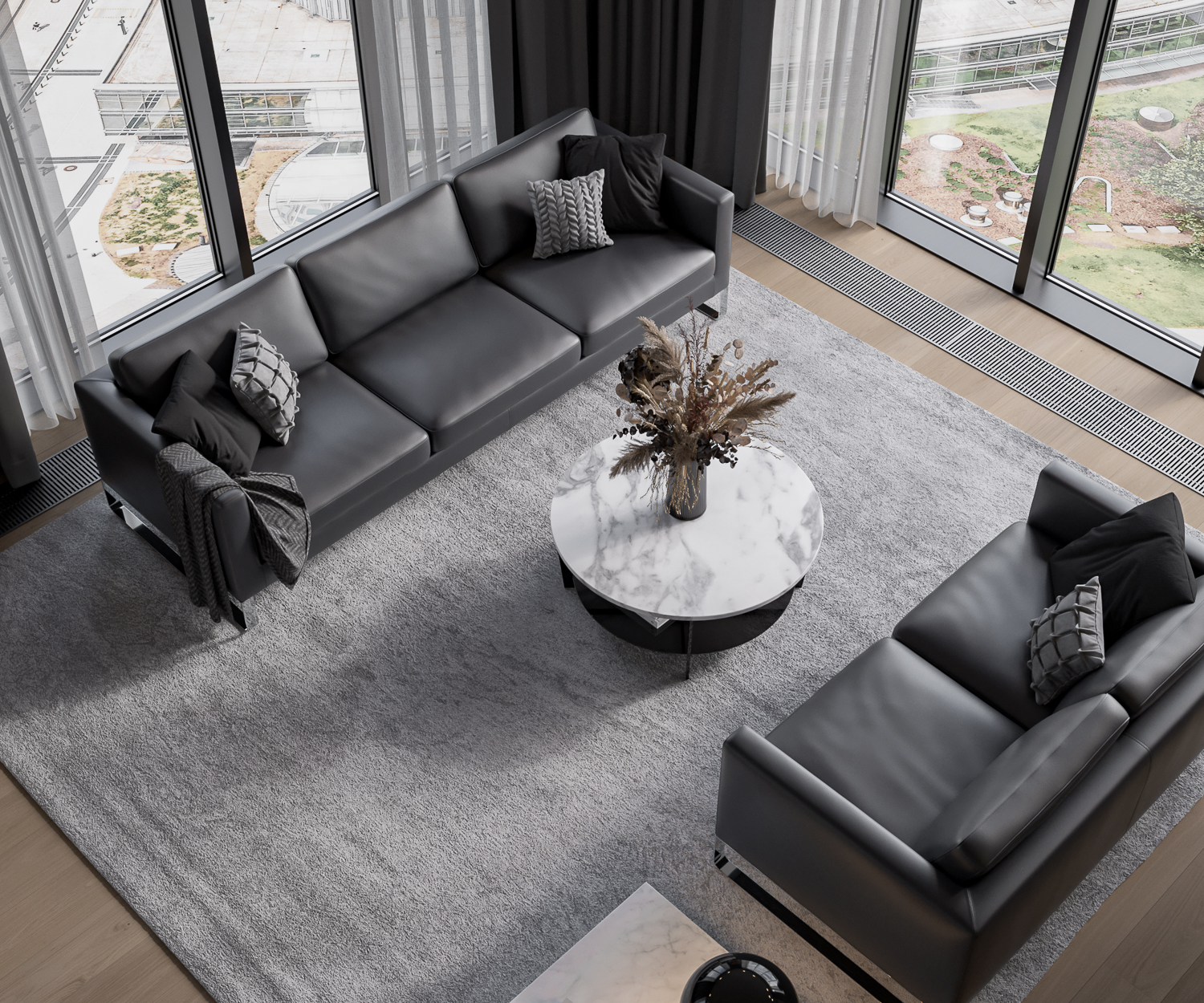 Elegance Emotionsbild 2 top in pelle Antracite Elegance Emotionsbild 2 top in pelle Antracite