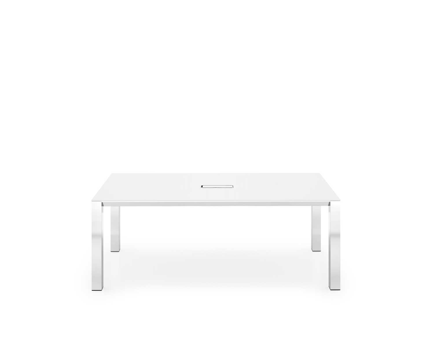 Scrivania da ufficio per manager P80 200x120 HPL 100 Bianco Scrivania da ufficio per manager P80 200x120 HPL 100 Bianco