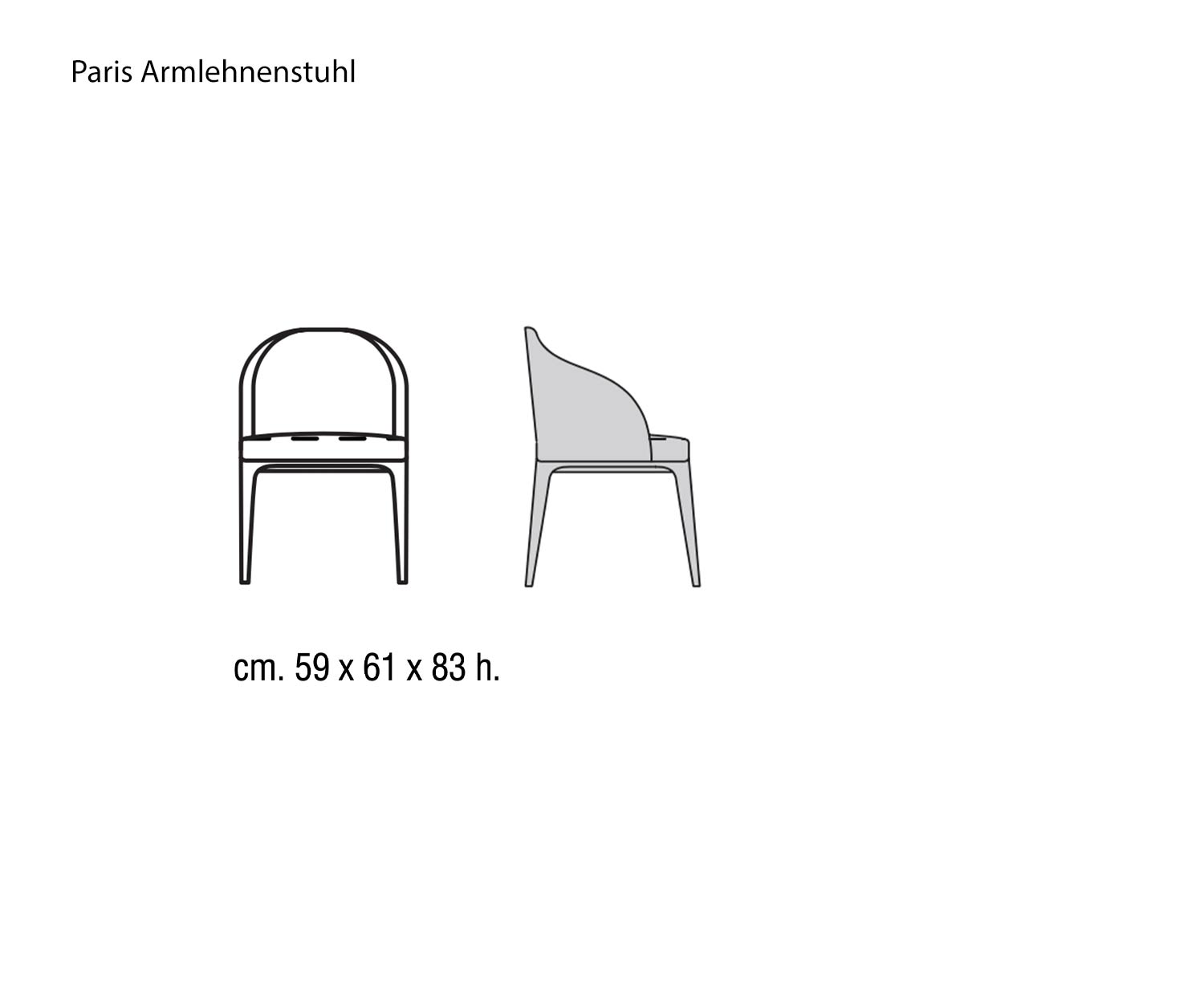 Marelli Poltrona Paris Schizzo Dimensioni Dimensioni Dimensioni Marelli Poltrona Paris Schizzo Dimensioni Dimensioni Dimensioni