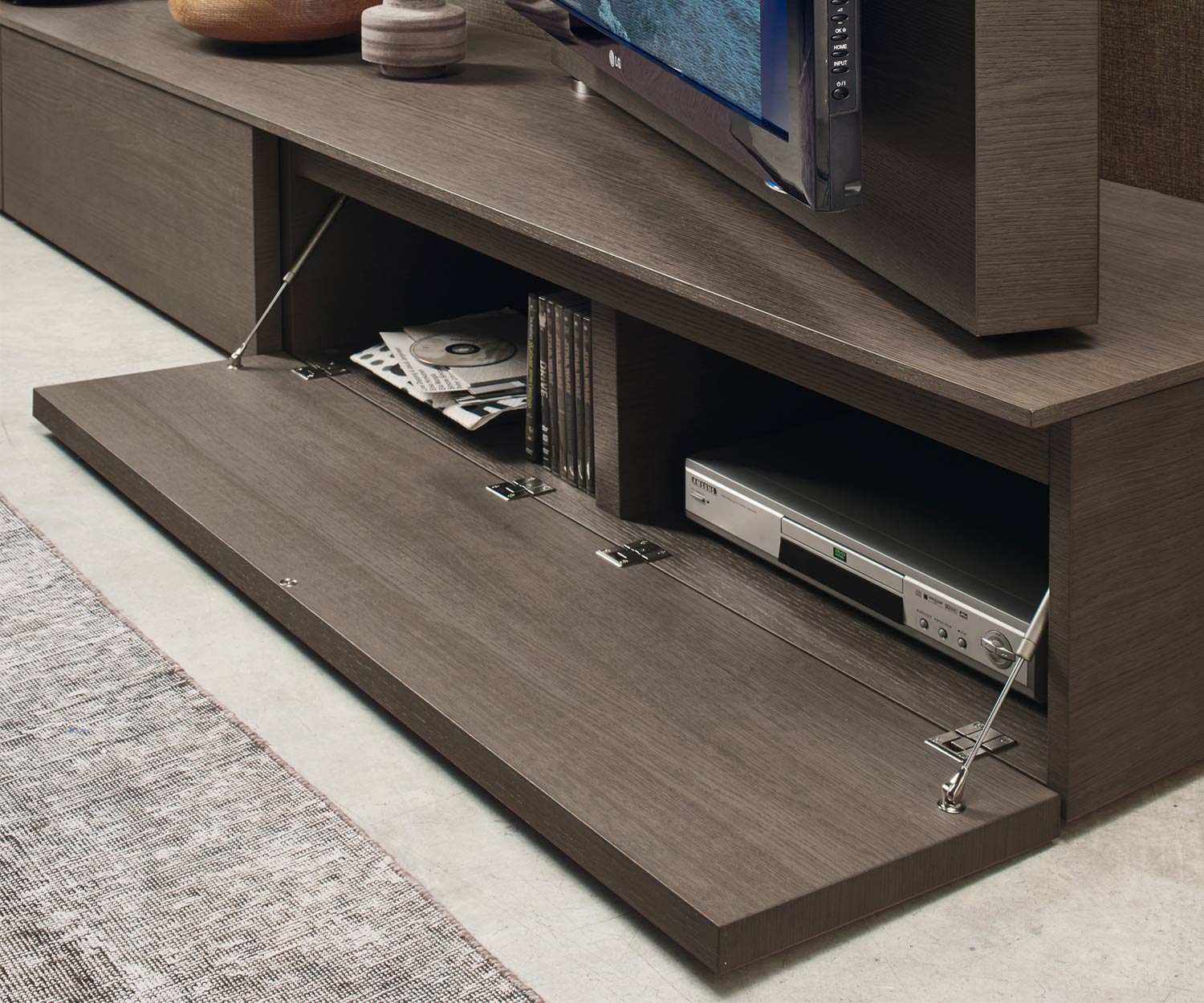 Di alta qualità Livitalia Vision Design con vano portaoggetti per l'elettronica Di alta qualità Livitalia Vision Design con vano portaoggetti per l'elettronica