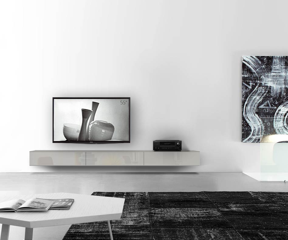 /Muro basso di design B270 H25 5 grigio chiaro lucido /Muro basso di design B270 H25 5 grigio chiaro lucido