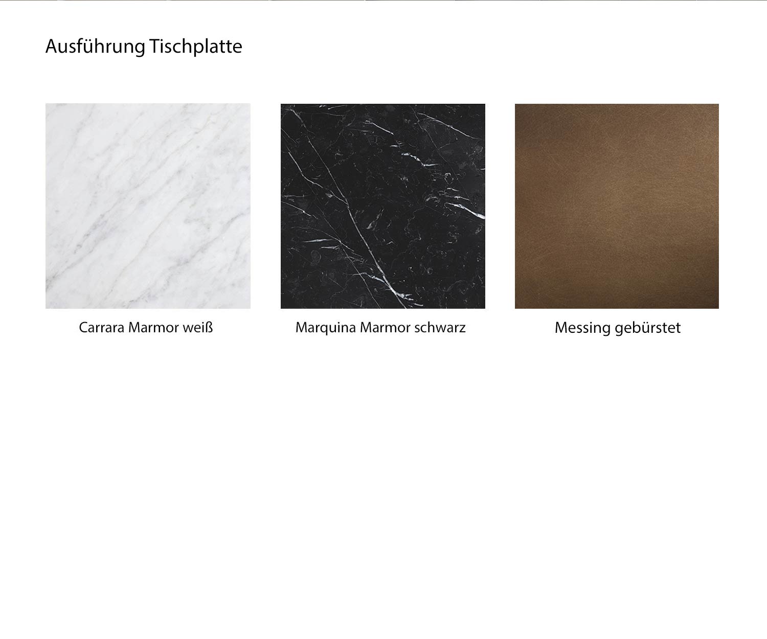 Marelli Tavolino Thor modello colore bianco nero ottone Marelli Tavolino Thor modello colore bianco nero ottone