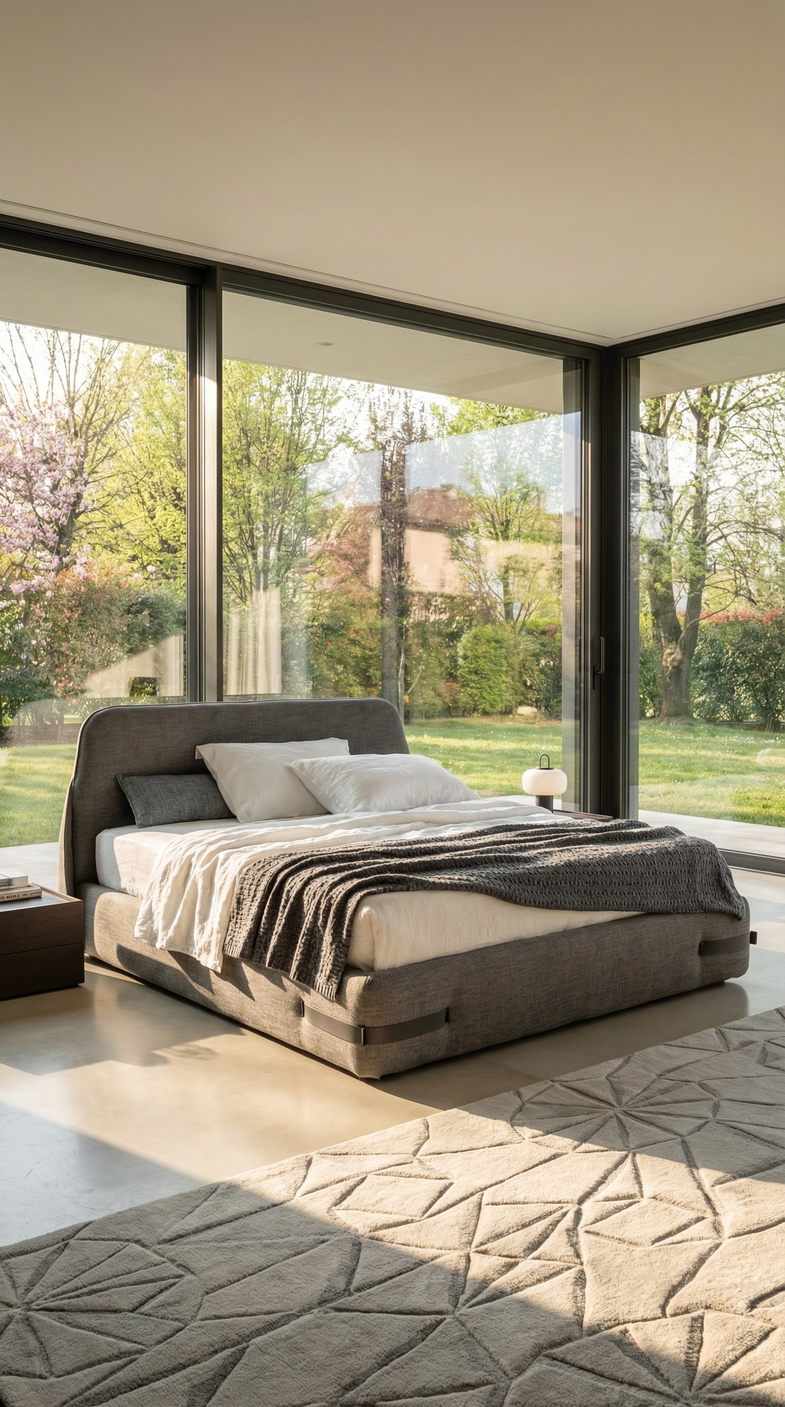 Novamobili Bett Tape con dettagli a cinghia distintivi