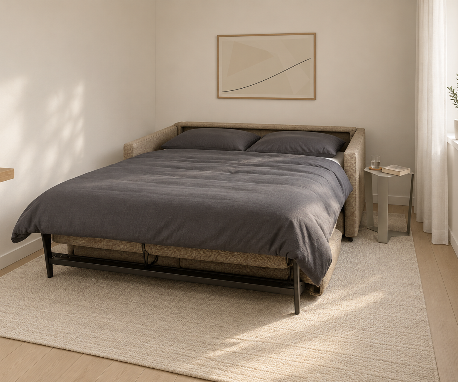 Livitalia Tokino – Divano letto aperto