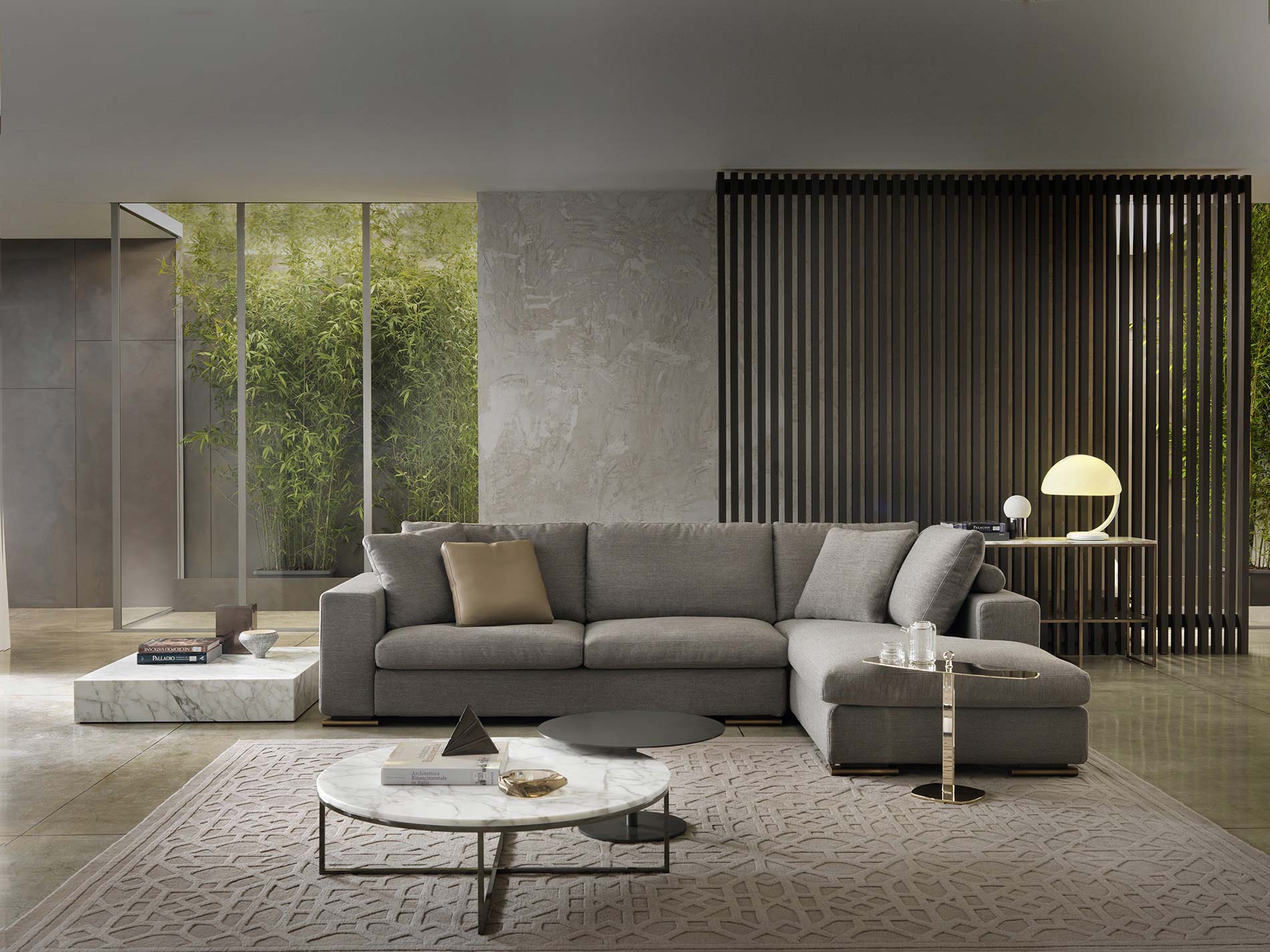 Divano moderno trasformabile