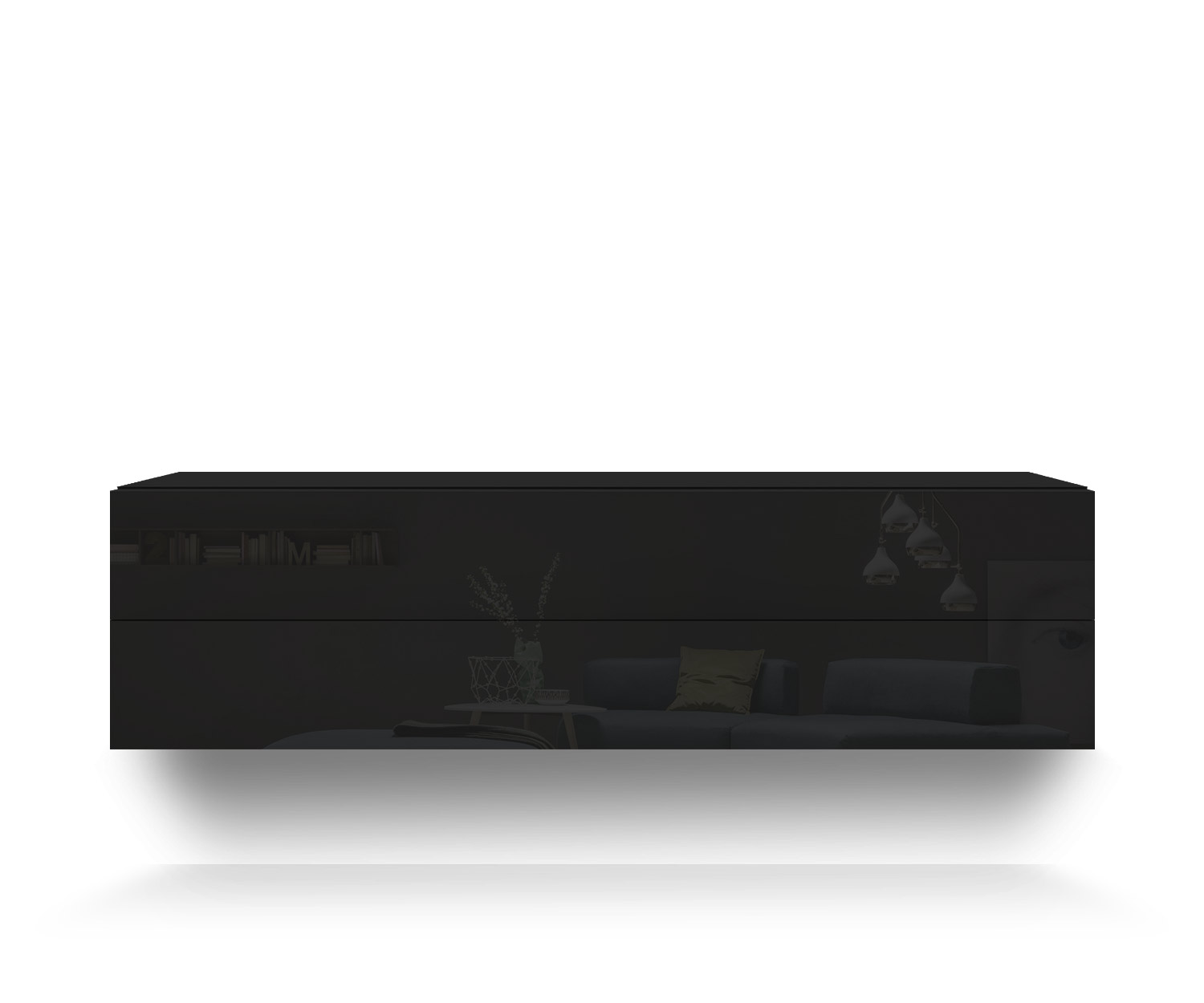 Novamobili Pensile Easy 2 posti B128 nero418 Novamobili Pensile Easy 2 posti B128 nero418