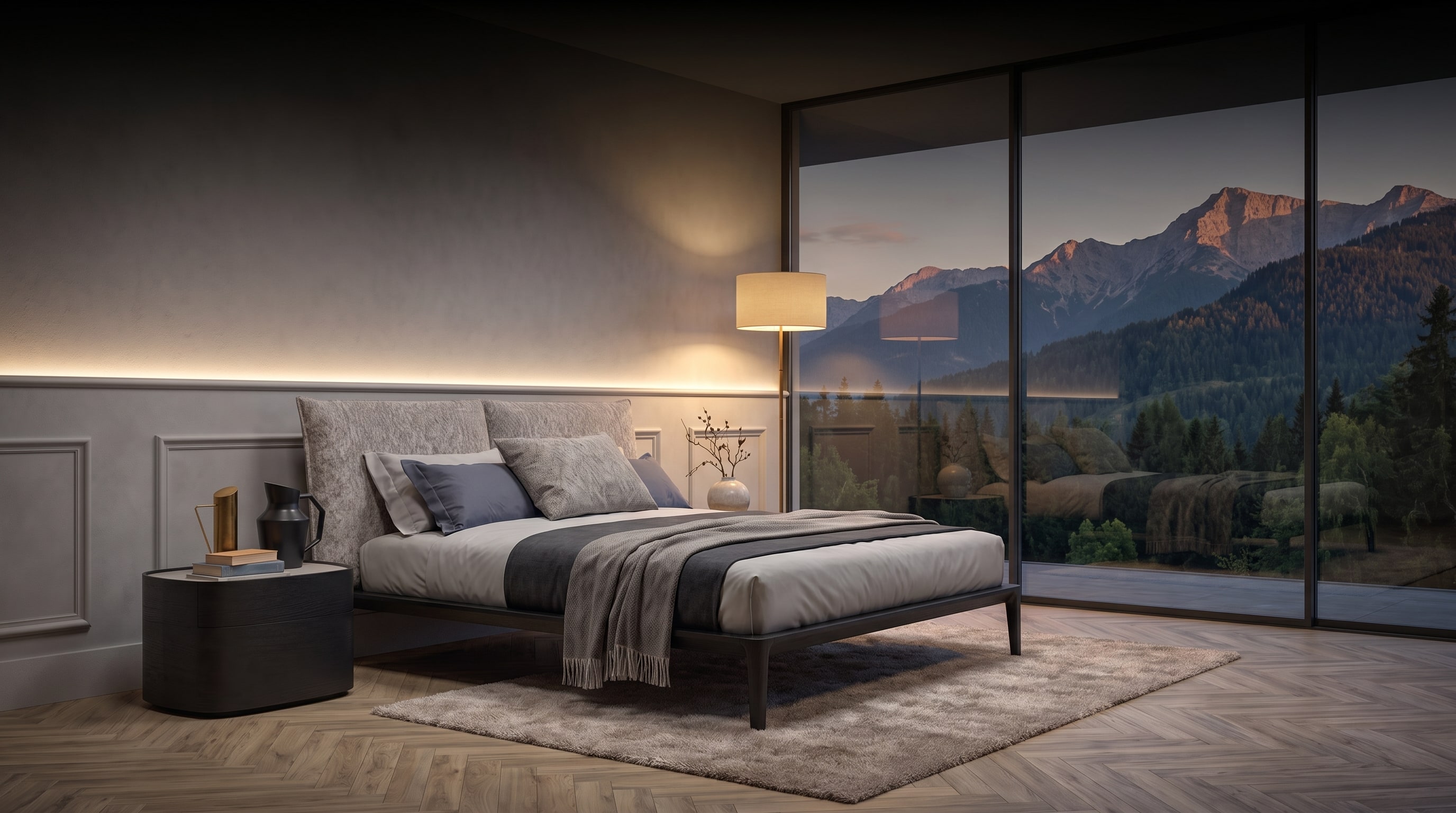 Arredamento Camera da Letto Moderno: Addio ai Mobili Spigolosi
