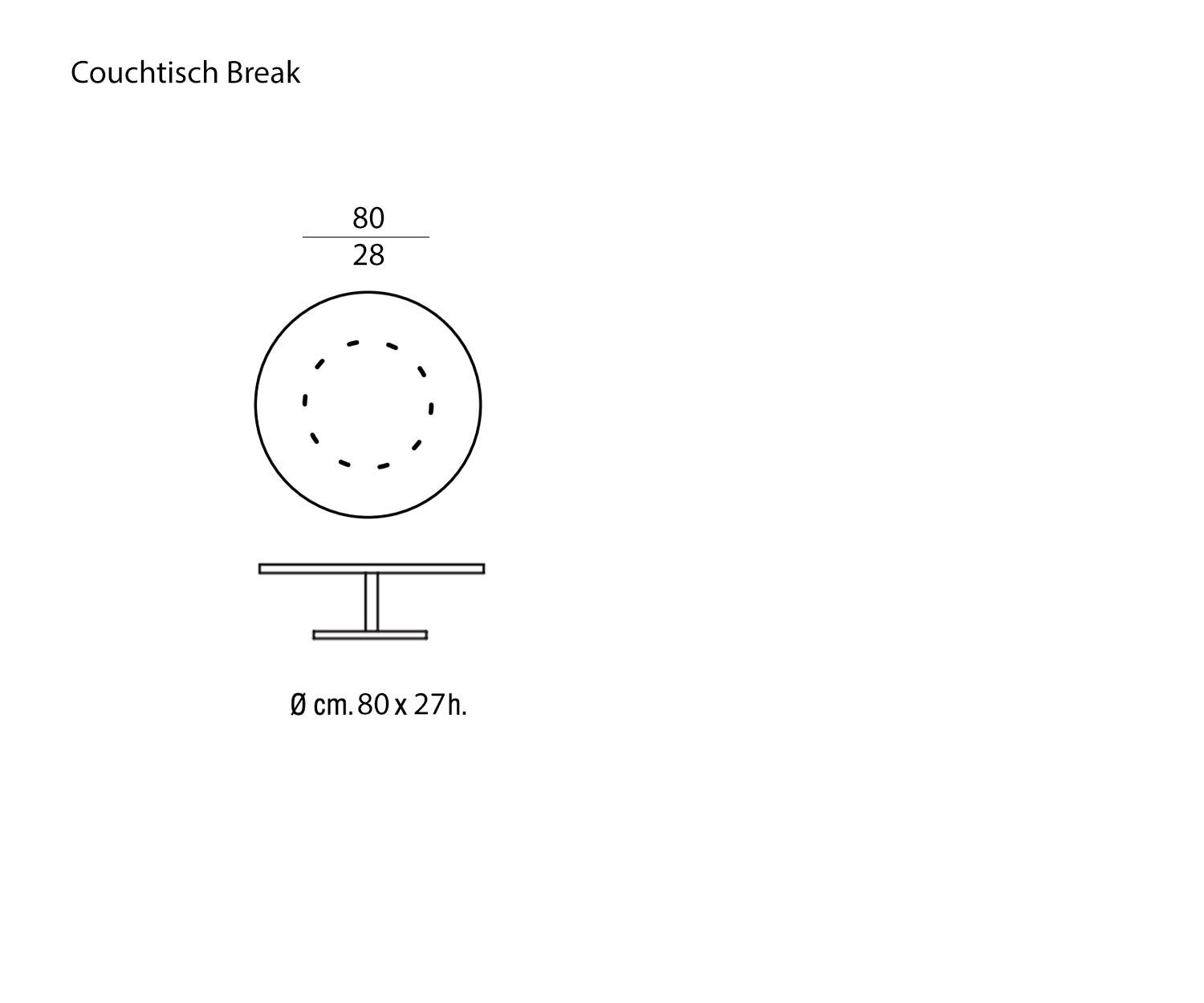 Marelli Tavolino Break dimensioni schizzo dimensioni Marelli Tavolino Break dimensioni schizzo dimensioni