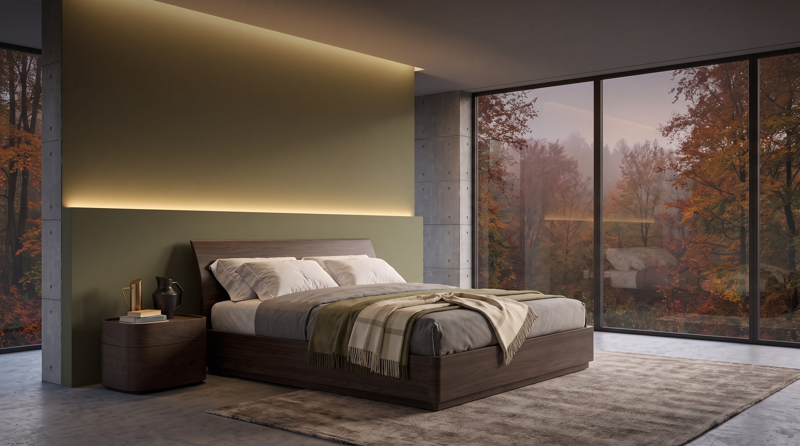 Mobili in Legno Scuro: 5 Palette Colore Autunnali per un Ambiente Raffinato