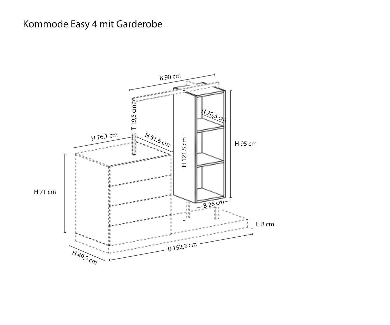 Easy 4 con armadio da Novamobili Schizzo Dimensioni Dimensioni Dimensioni Easy 4 con armadio da Novamobili Schizzo Dimensioni Dimensioni Dimensioni