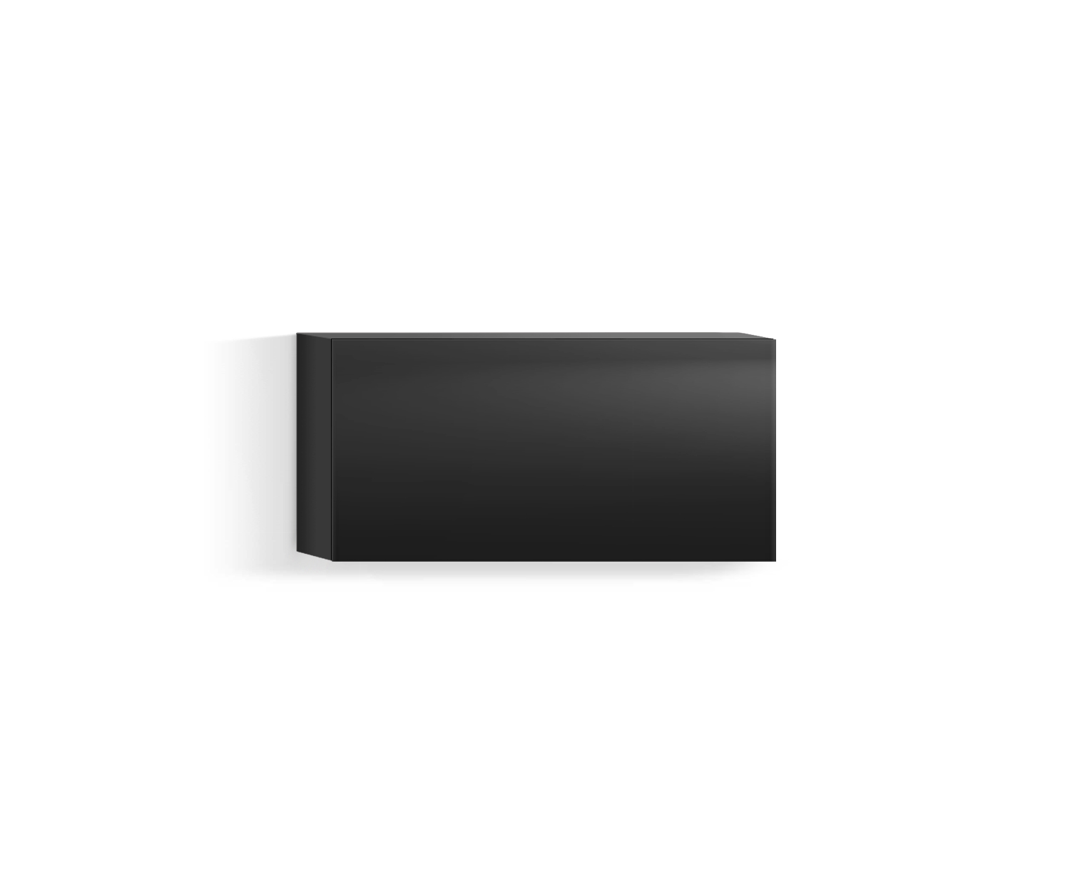 Parete attrezzata di design H32 L60 top nero318 Parete attrezzata di design H32 L60 top nero318