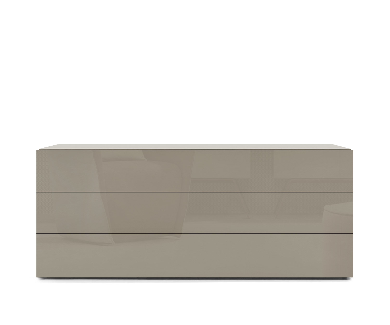 Novamobili Cassettiera Easy 3 posti L128cm sand433 Novamobili Cassettiera Easy 3 posti L128cm sand433