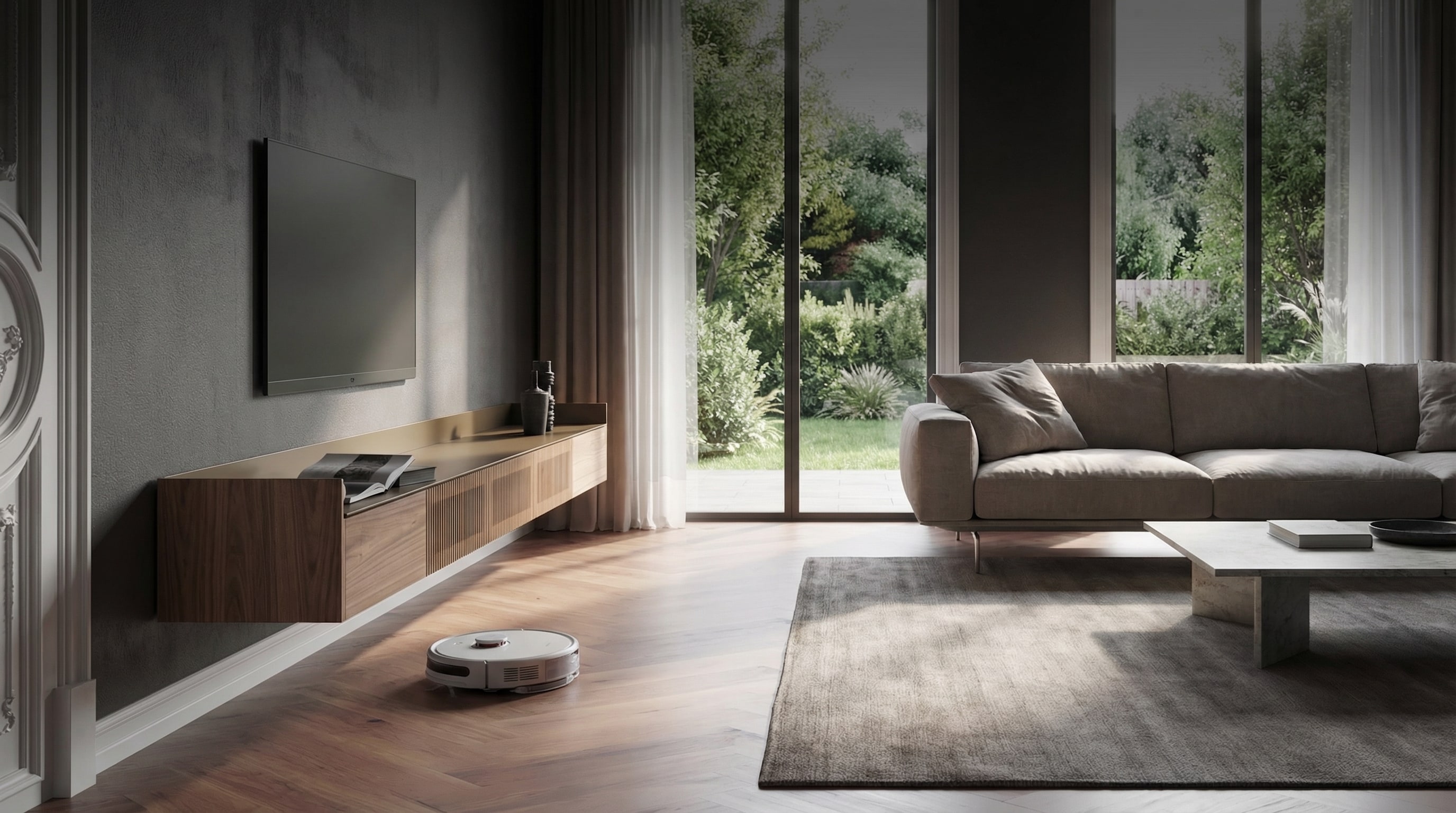 Saugroboter-freundliche Möbel: Die Checkliste für Ihr Luxus Wohnzimmer Saugroboter-freundliche Möbel: Die Checkliste für Ihr Luxus Wohnzimmer