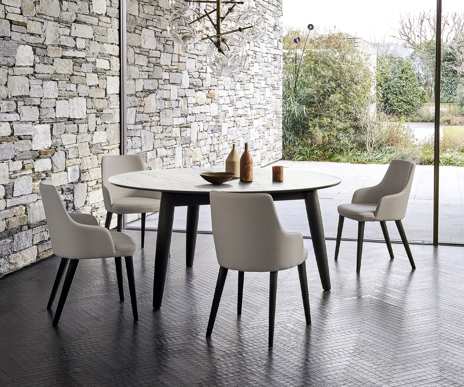 Esclusivo Livitalia Tavolo da pranzo design Convivio piano in ceramica legno di frassino Esclusivo Livitalia Tavolo da pranzo design Convivio piano in ceramica legno di frassino