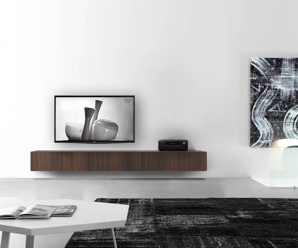 Livitalia Design in legno configuratore a parete 270 cm 32 cm 46 cm rovere marrone Livitalia Design in legno configuratore a parete 270 cm 32 cm 46 cm rovere marrone