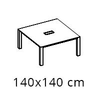 Scrivania per ufficio Sketch P80 Manager Scrivania per ufficio Sketch P80 Manager