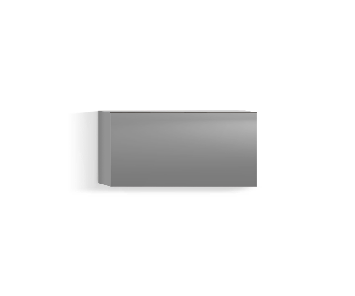 Parete attrezzata di design per soggiorno H32 L60 top orizzontale grigio chiaro330 Parete attrezzata di design per soggiorno H32 L60 top orizzontale grigio chiaro330