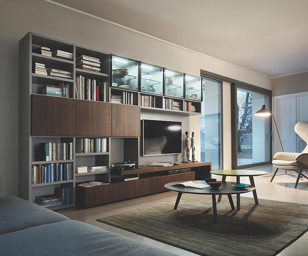 Lavagna TV di design in legno per televisori di grandi dimensioni Lavagna TV di design in legno per televisori di grandi dimensioni