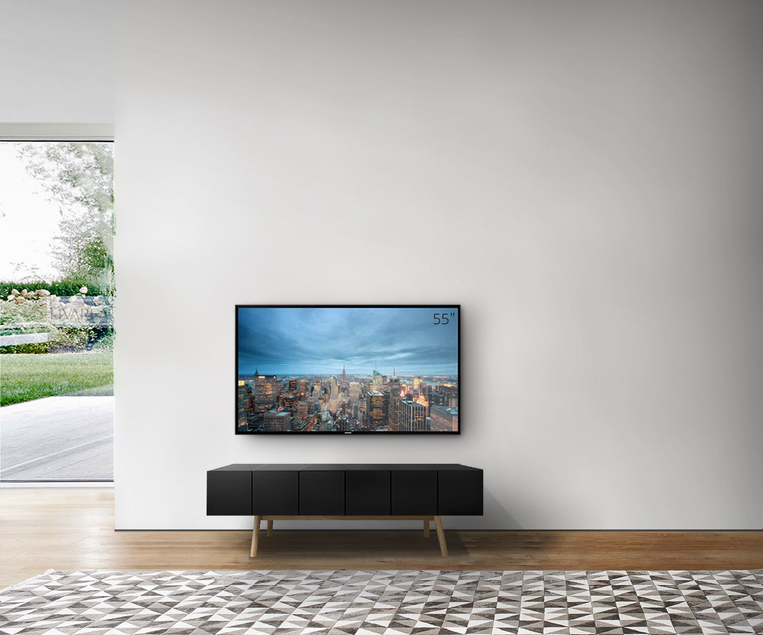 al2 Lavagna di design MOS I KO 005 B larghezza 150 cm corpo nero gambe rovere al2 Lavagna di design MOS I KO 005 B larghezza 150 cm corpo nero gambe rovere