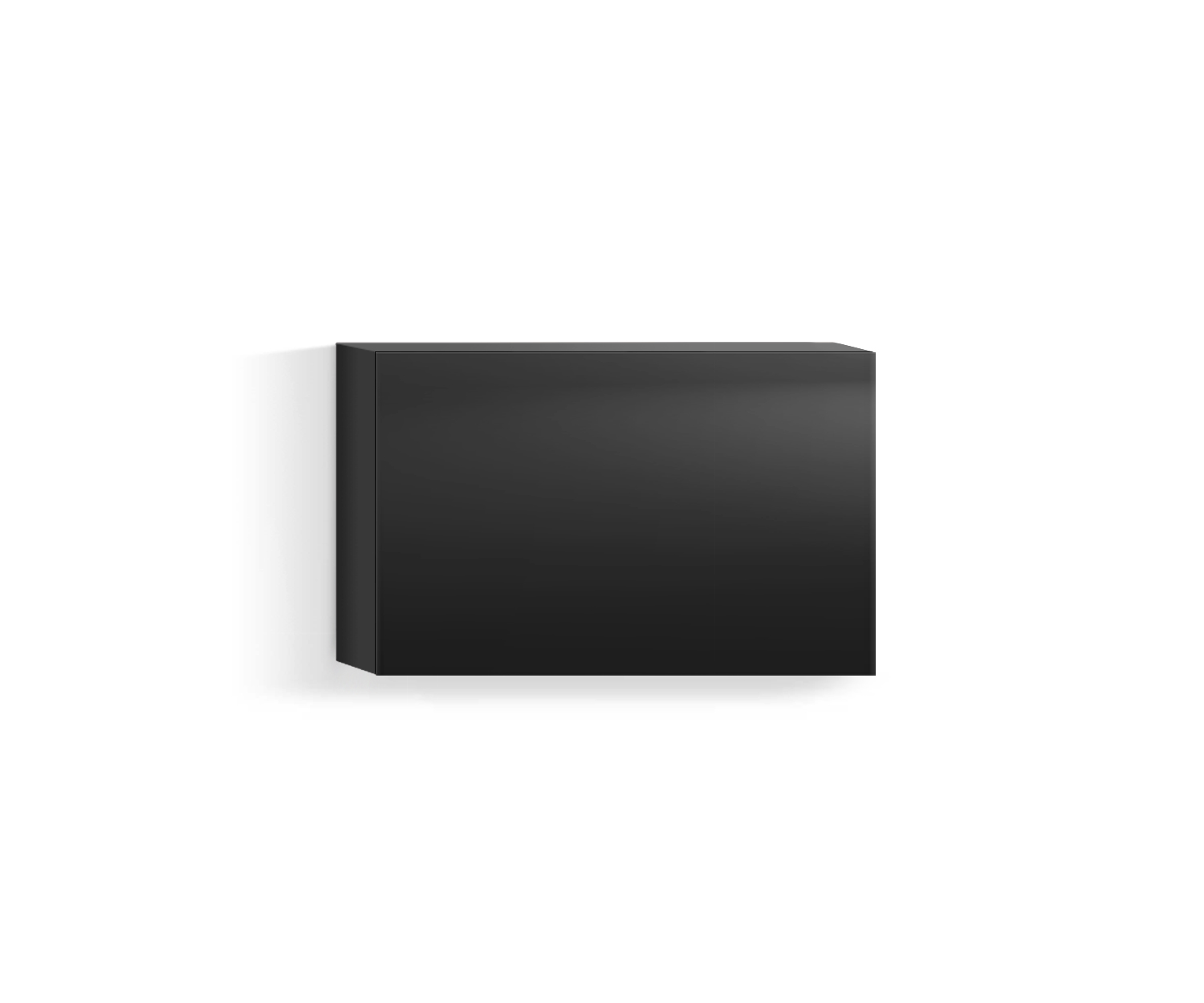 Parete attrezzata di design per il soggiorno Orizzontale H42 L60 fondo nero318 Parete attrezzata di design per il soggiorno Orizzontale H42 L60 fondo nero318