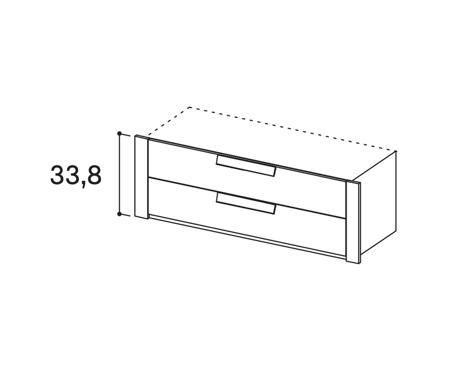 Novamobili Accessori per armadi Armadi 2 cassetti Novamobili Accessori per armadi Armadi 2 cassetti